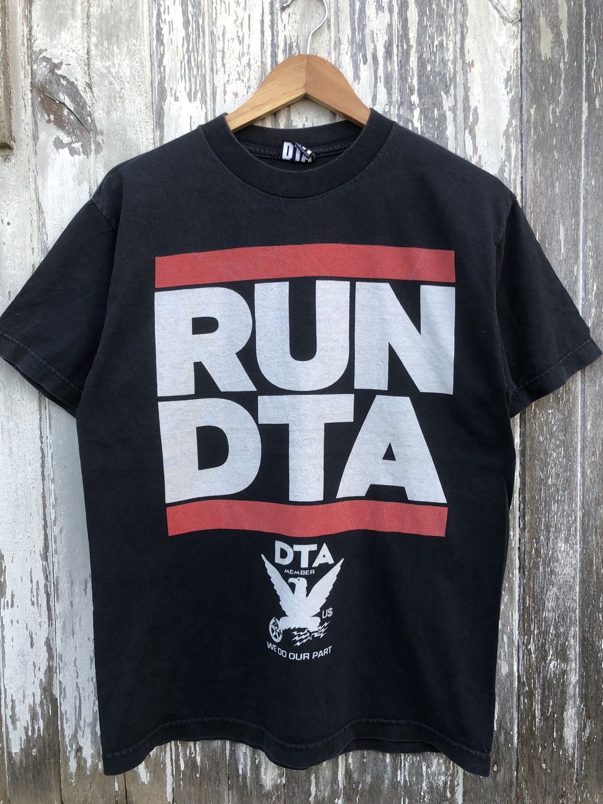 Band Tees Vintage Y2K RUN DMC Parody RUN DTA Member Tshirts Size US M / EU 48-50 / 2 - 1 Thumbnail