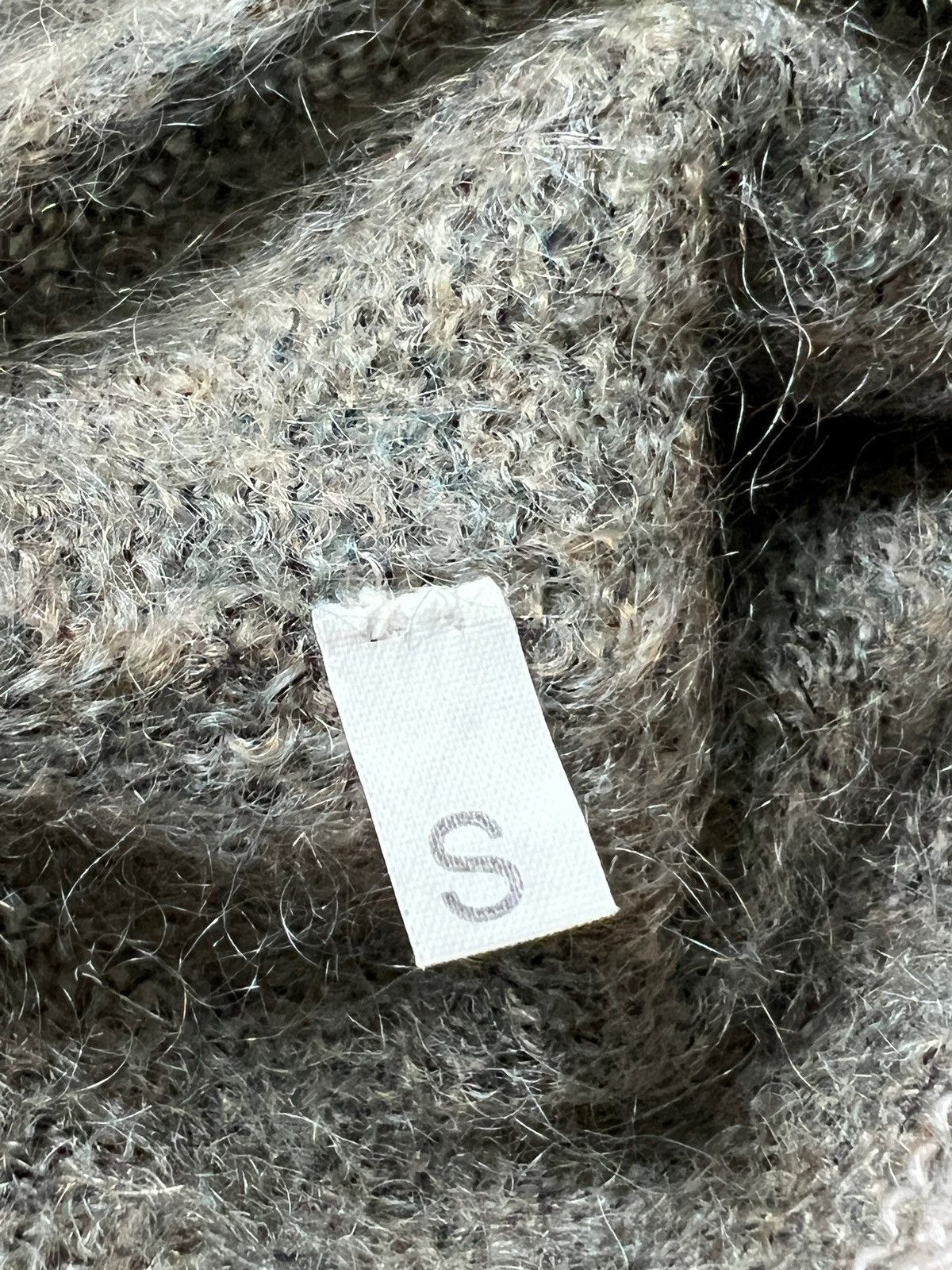 Designer × Roberto Collina Roberto Collina Superkid Mohair V-Neck Sweater Size S / US 4 / IT 40 - 10 Thumbnail