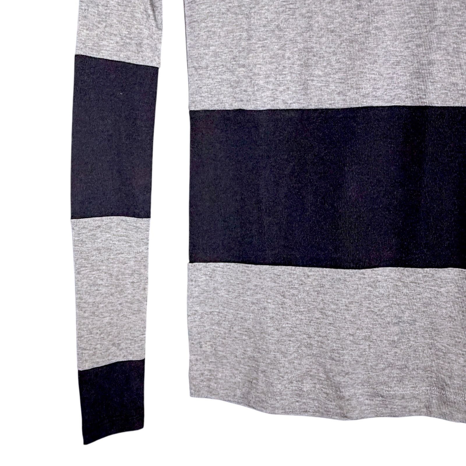 Theory Theory Women's Blue & Gray Striped Sweater Tunic Petite Size S / US 4 / IT 40 - 5 Thumbnail
