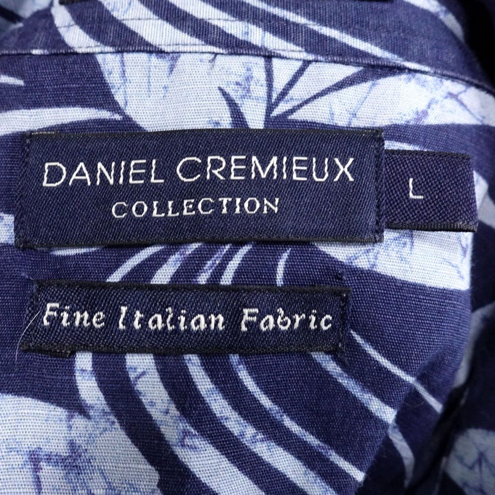 Cremieux Daniel Cremieux Collection Shirt Mens L Blue Floral Short Sleeve Button-Up Hawaiian Casual Size US L / EU 52-54 / 3 - 5 Thumbnail