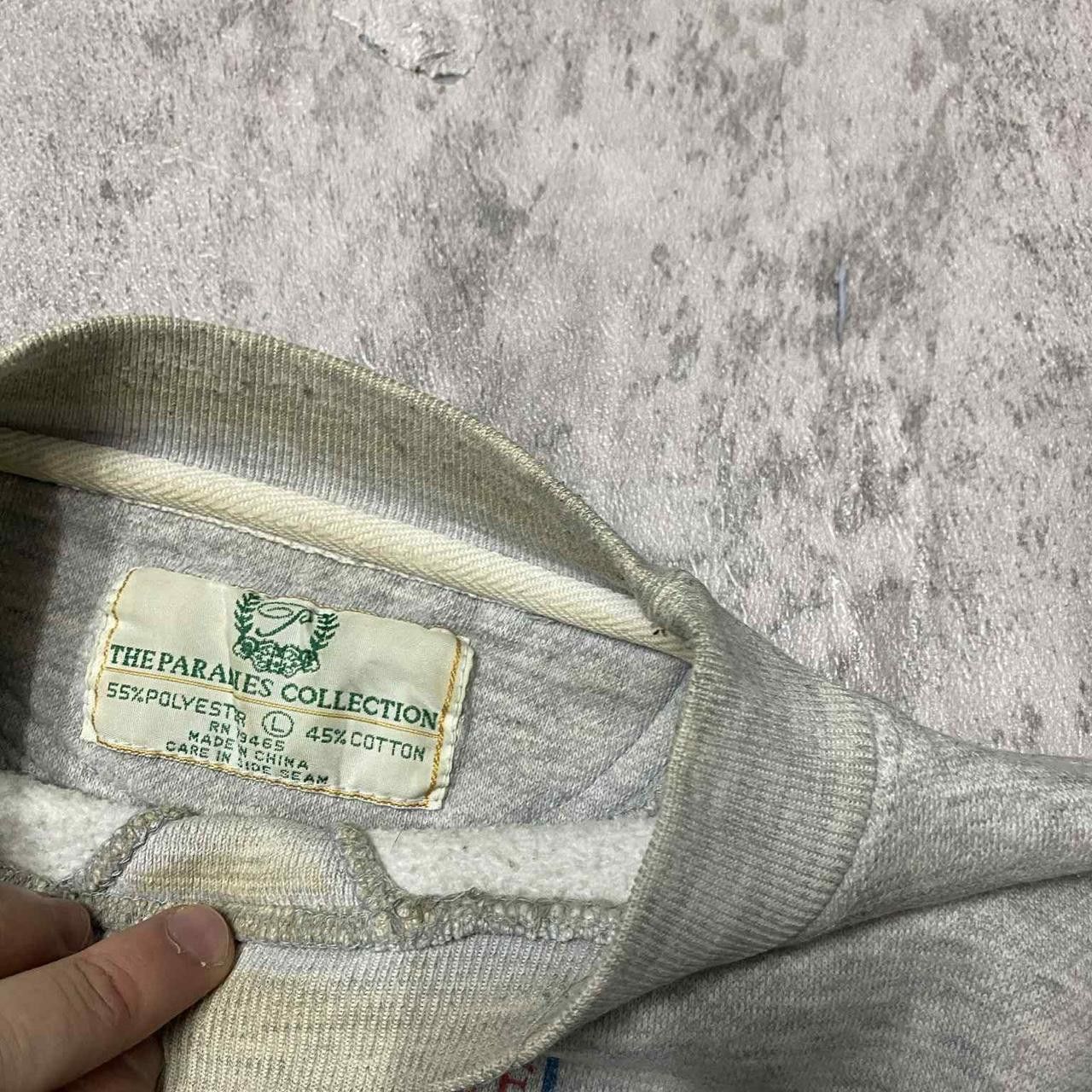 Other Grey vintage 90s sweatshirt with embroidered logo Size US L / EU 52-54 / 3 - 5 Thumbnail