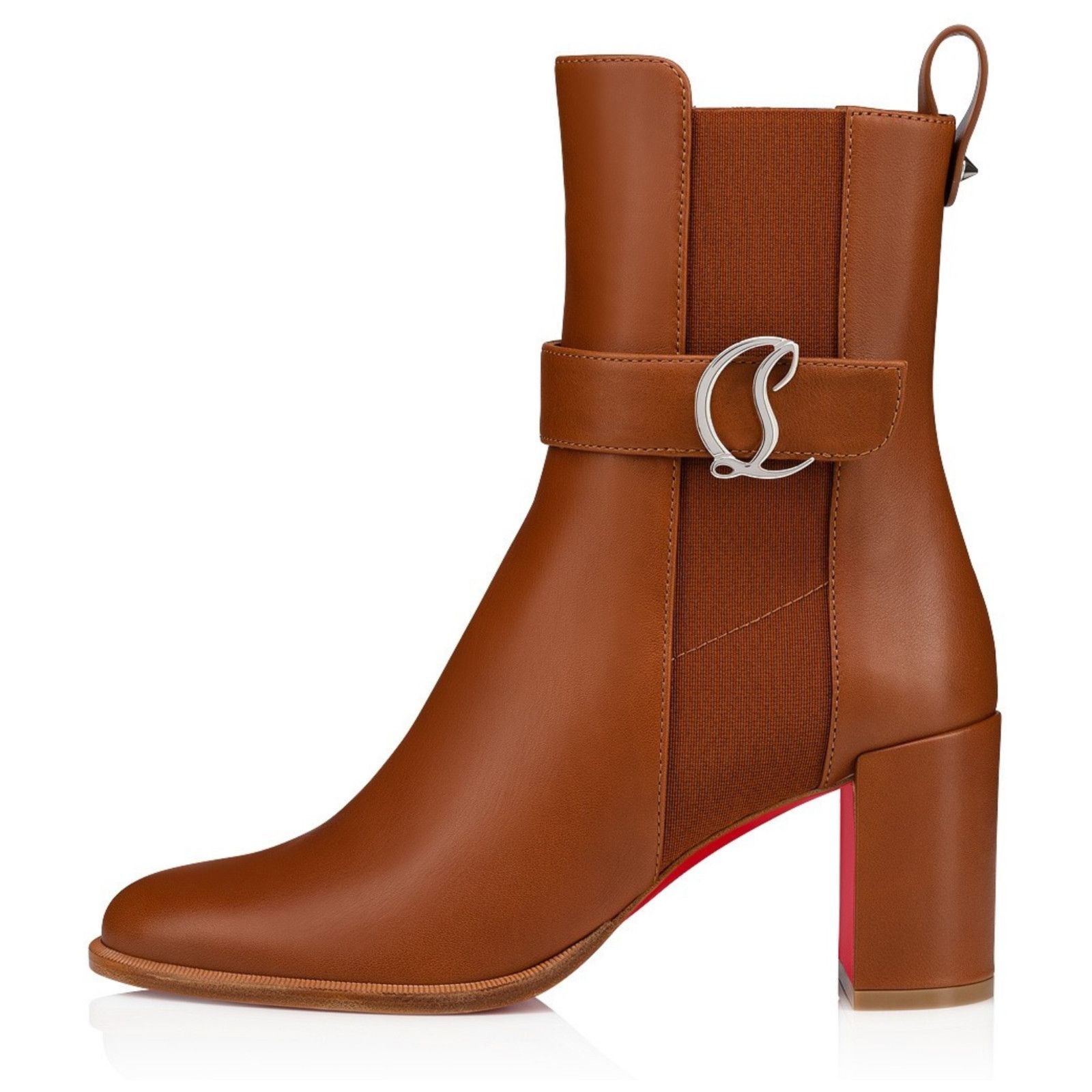 Christian Louboutin Christian Louboutin CL Chelsea Booty 70 Ankle Bootie 37 Size US 6 / IT 36 - 3 Thumbnail