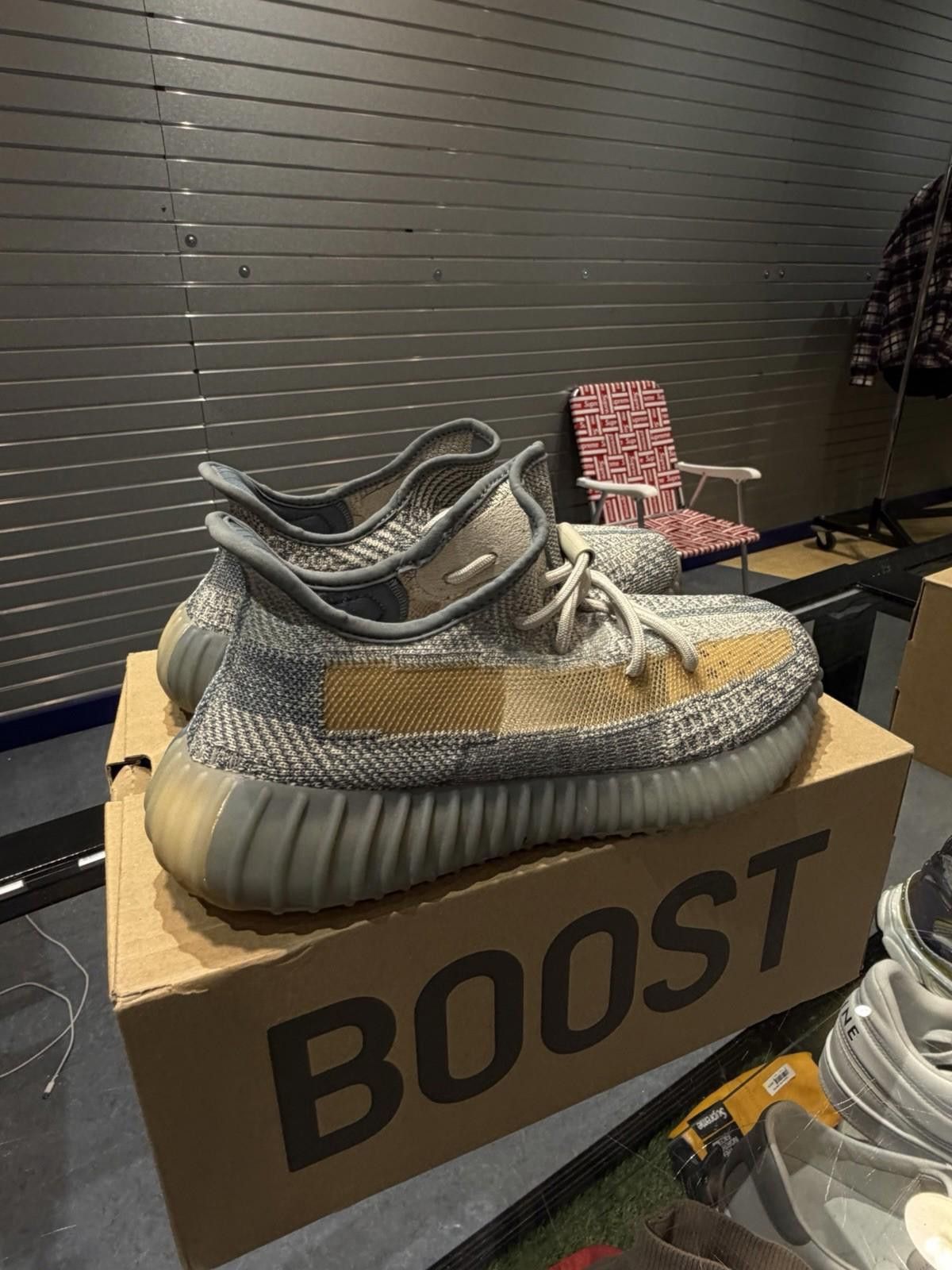 Adidas Size 8.5 - adidas Yeezy Boost 350 V2 Low Israfil (FZ5421) Size US 8.5 / EU 41-42 - 5 Thumbnail
