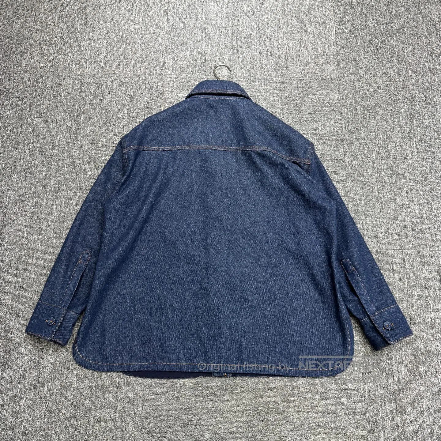 Fendi FENDI Hollow letter denim shirt| Size US XS / EU 42 / 0 - 2 Thumbnail