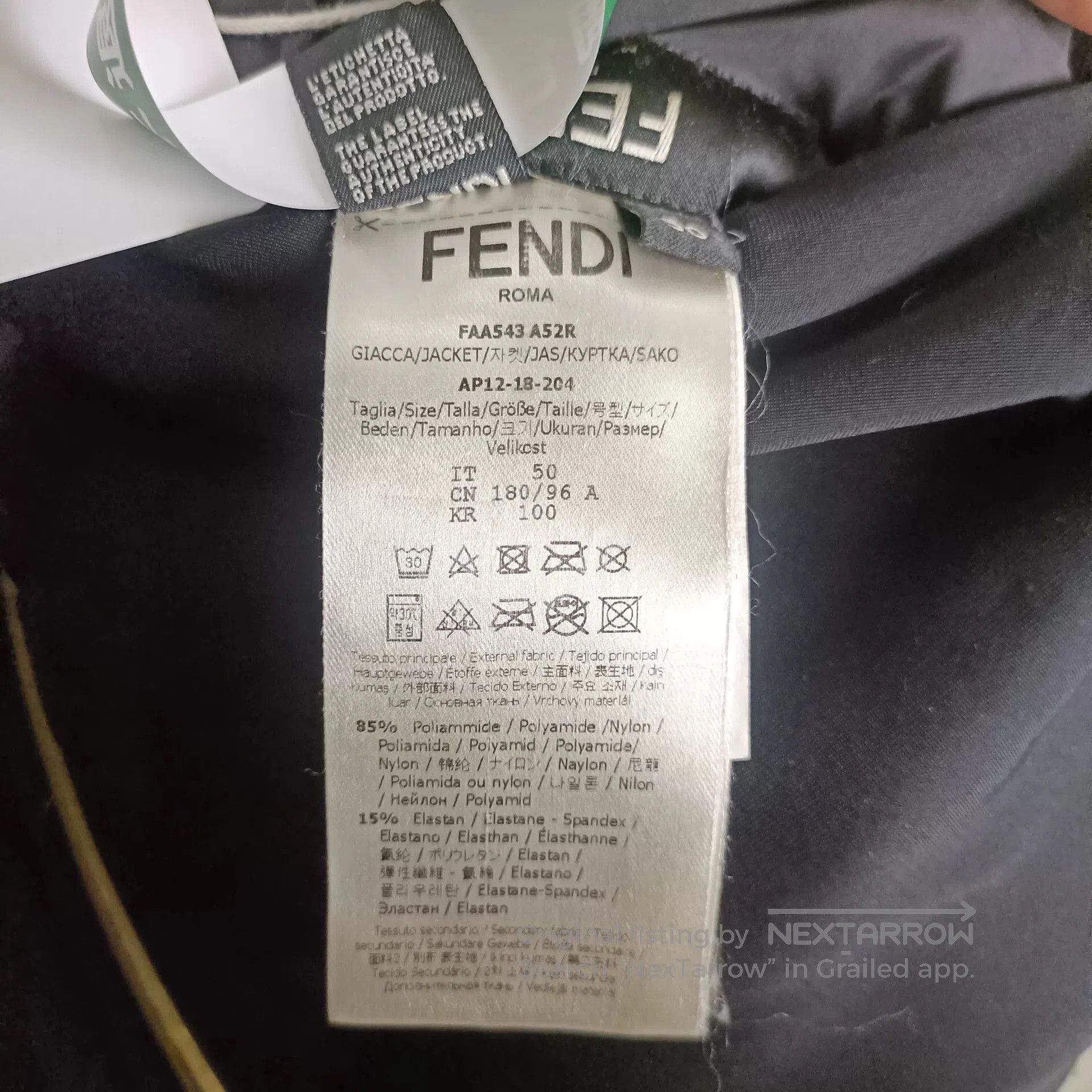 Fendi Fendi Monster Eyes Hooded Down Jacket. Size US M / EU 48-50 / 2 - 6 Thumbnail