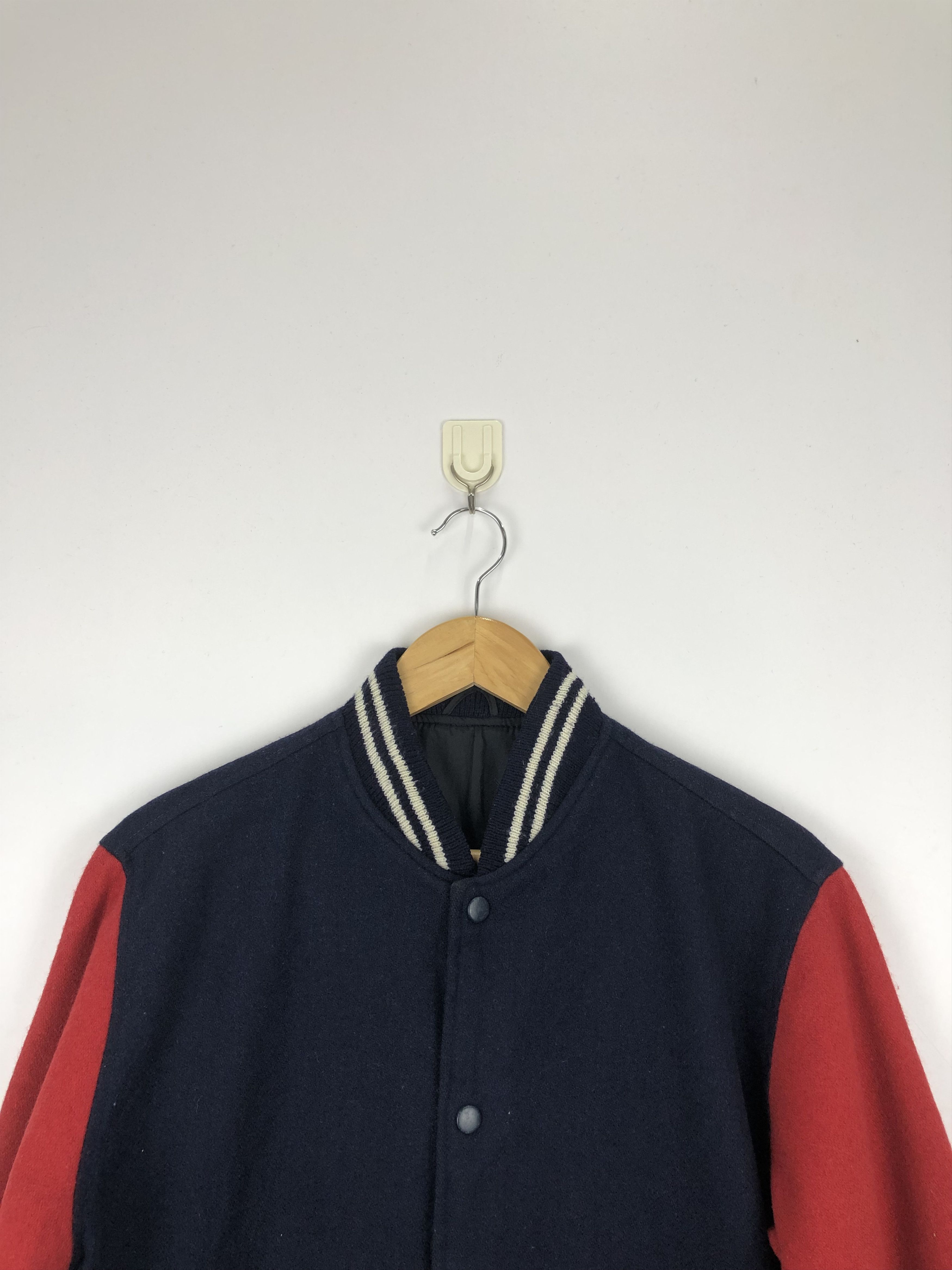 Vintage 90s Japanese Brand Wool Varsity Jacket V0427