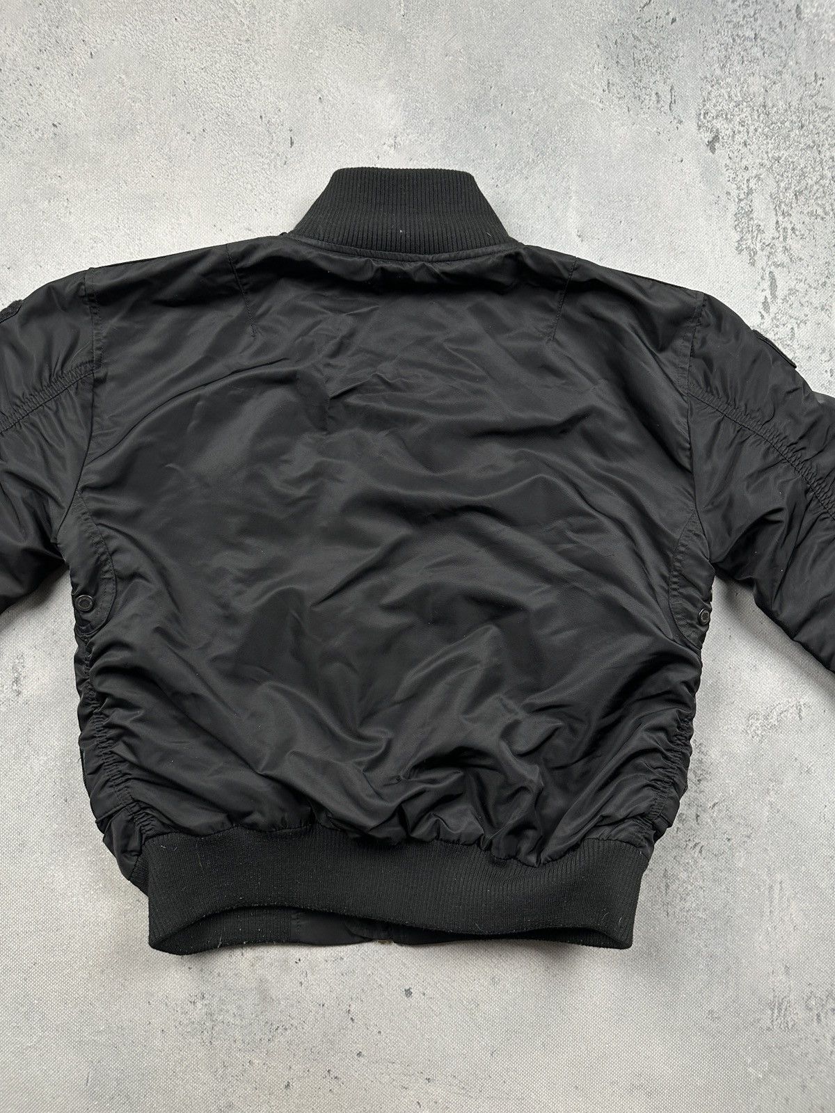 Vintage MilTec Tactical Flight Nylon Bomber Jacket Military Techwear Size US M / EU 48-50 / 2 - 13 Thumbnail