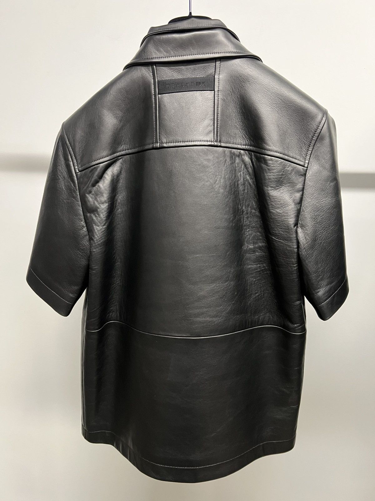 1017 ALYX 9SM × MMW Alyx Double Zip Leather Shirt Size US S / EU 44-46 / 1 - 2 Thumbnail