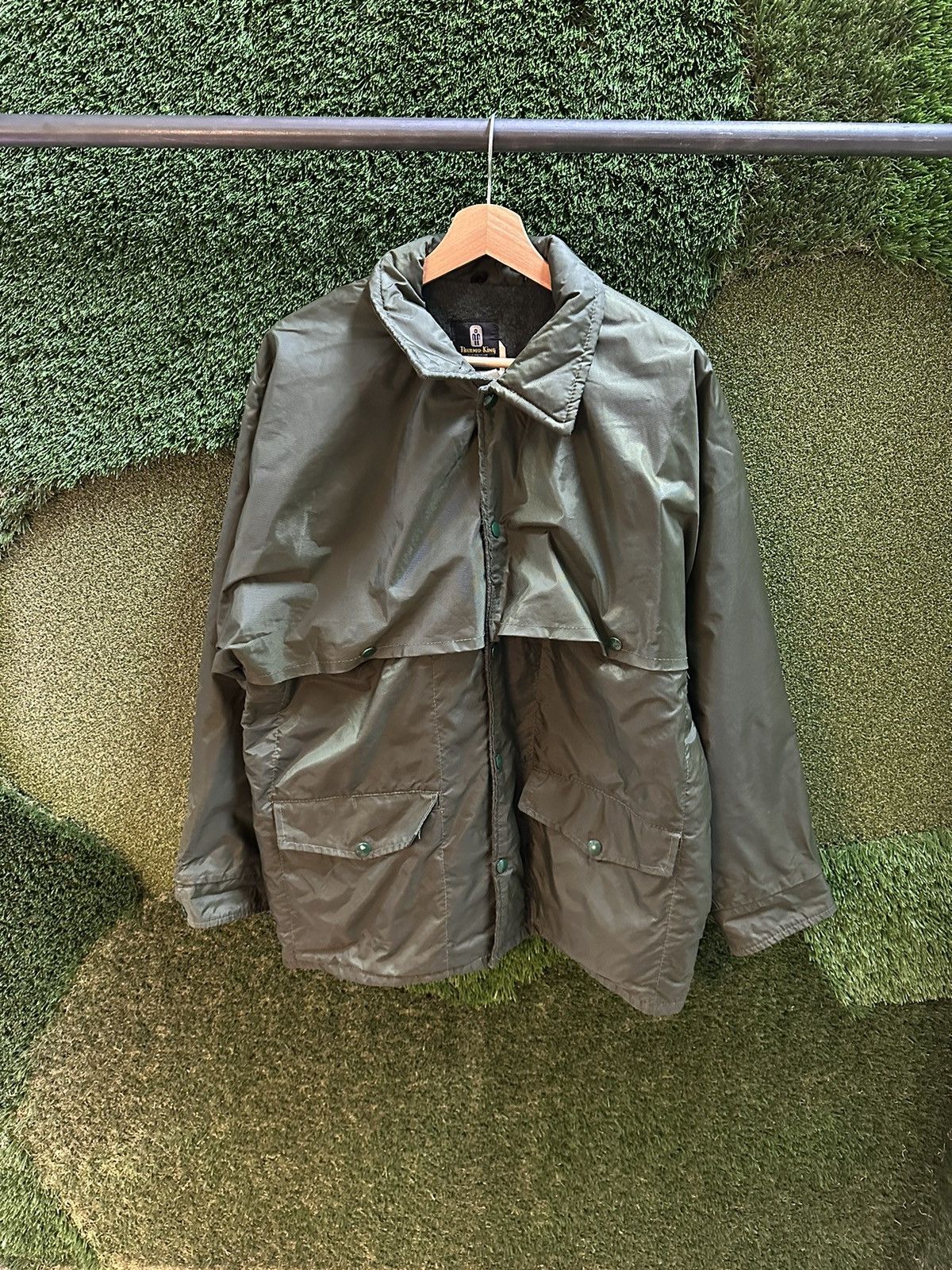 Vintage Vintage Thermo-King Insulated Button-up Utility Jacket Large Size US L / EU 52-54 / 3 - 1 Thumbnail