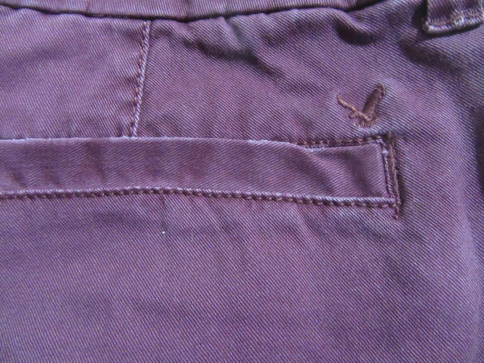 American Eagle Outfitters American Eagle Womens Midi Shorts Plum Size 8 Size 30" / US 8 / IT 44 - 5 Thumbnail