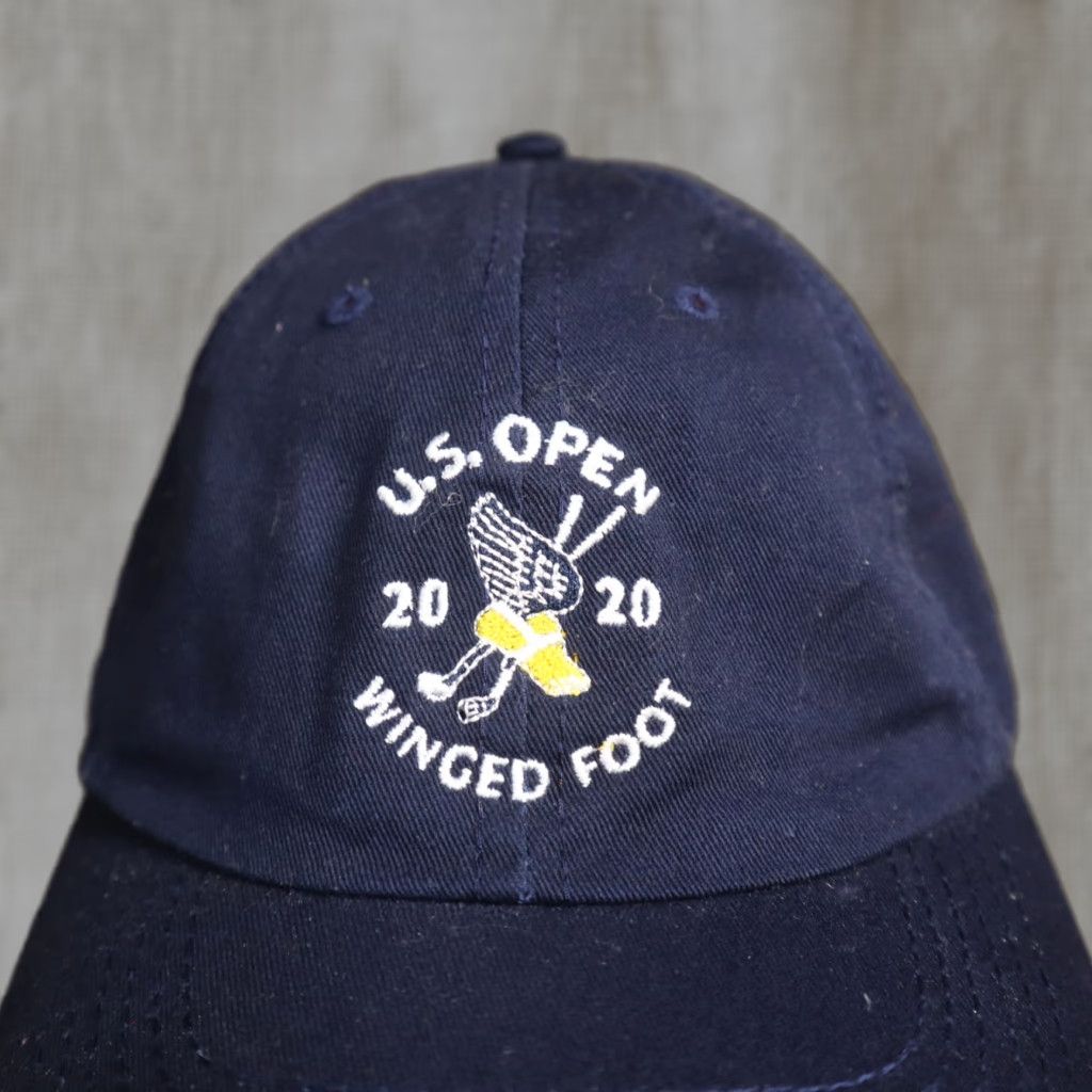 Logo 7 USGA 2020 US Open Adjustable Blue Baseball Cap Hat - Sports Logo Unisex Adults Size ONE SIZE - 1 Thumbnail