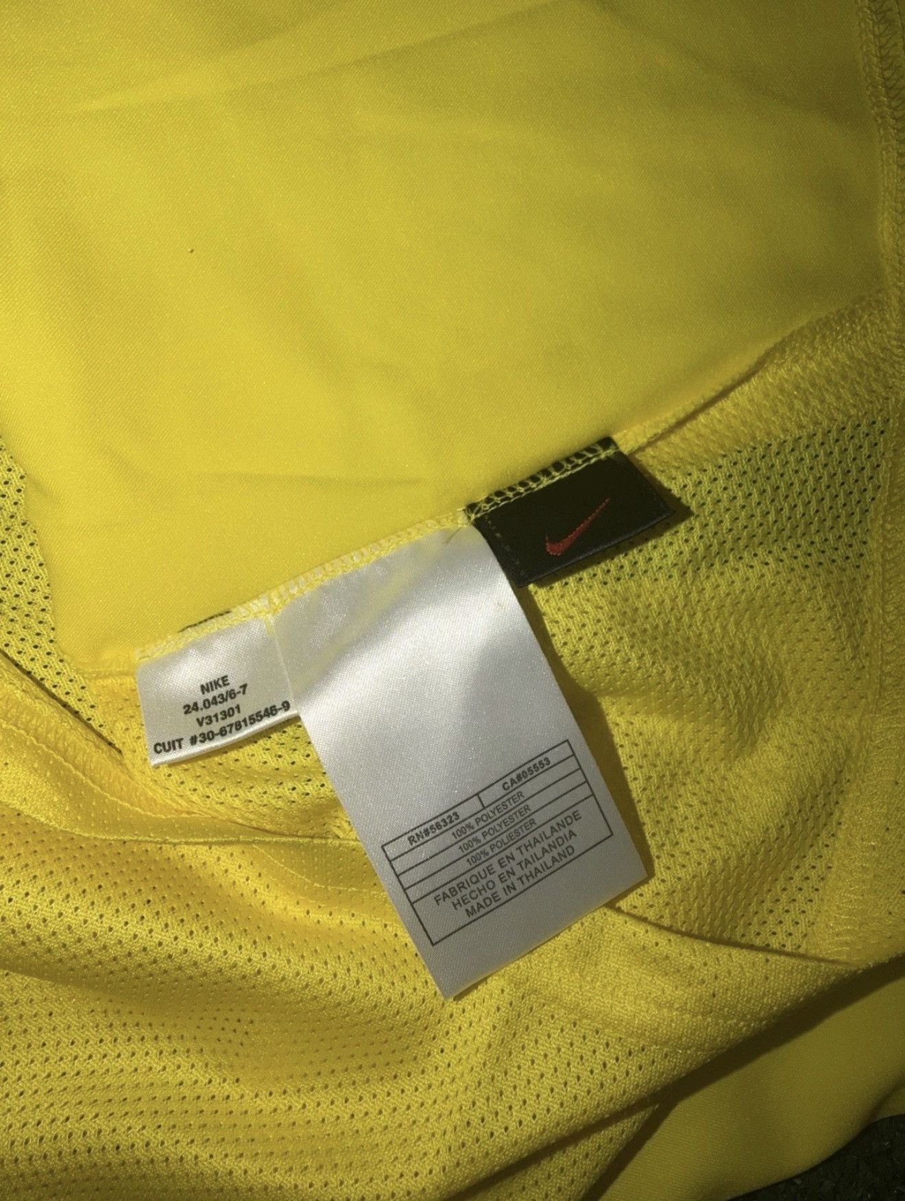 Nike Brazil 2002 Home Shirt - Authentic Nike PLAYER ISSUE - BNWT Size US L / EU 52-54 / 3 - 4 Thumbnail