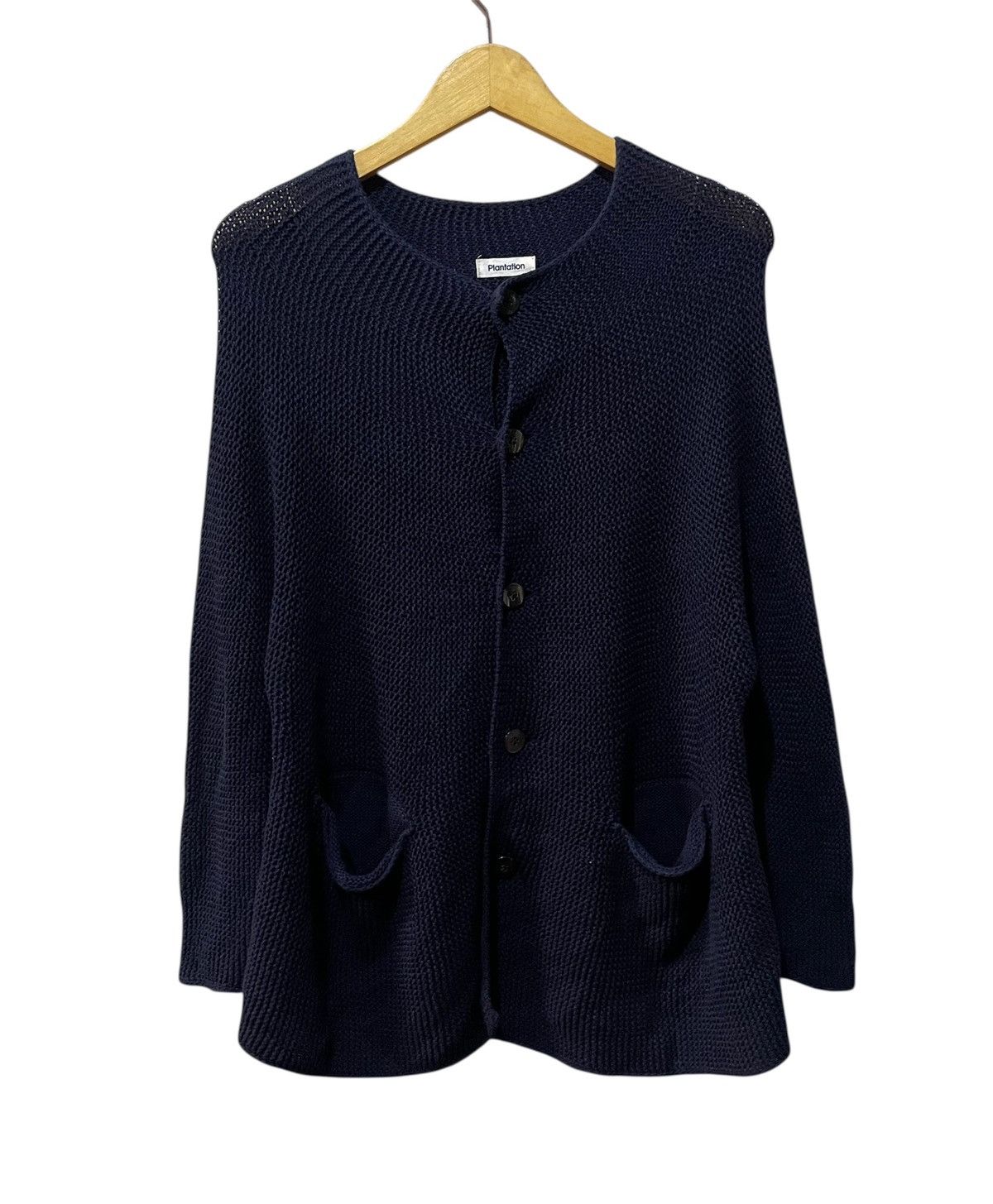 Issey Miyake PLANTATION BY ISSEY MIYAKE WOMAN CARDIGAN KNITWEAR Size XS / US 0-2 / IT 36-38 - 1 Thumbnail
