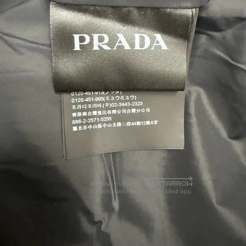Prada Prada M Black Leather Men's Coat. Size US M / EU 48-50 / 2 - 4 Thumbnail
