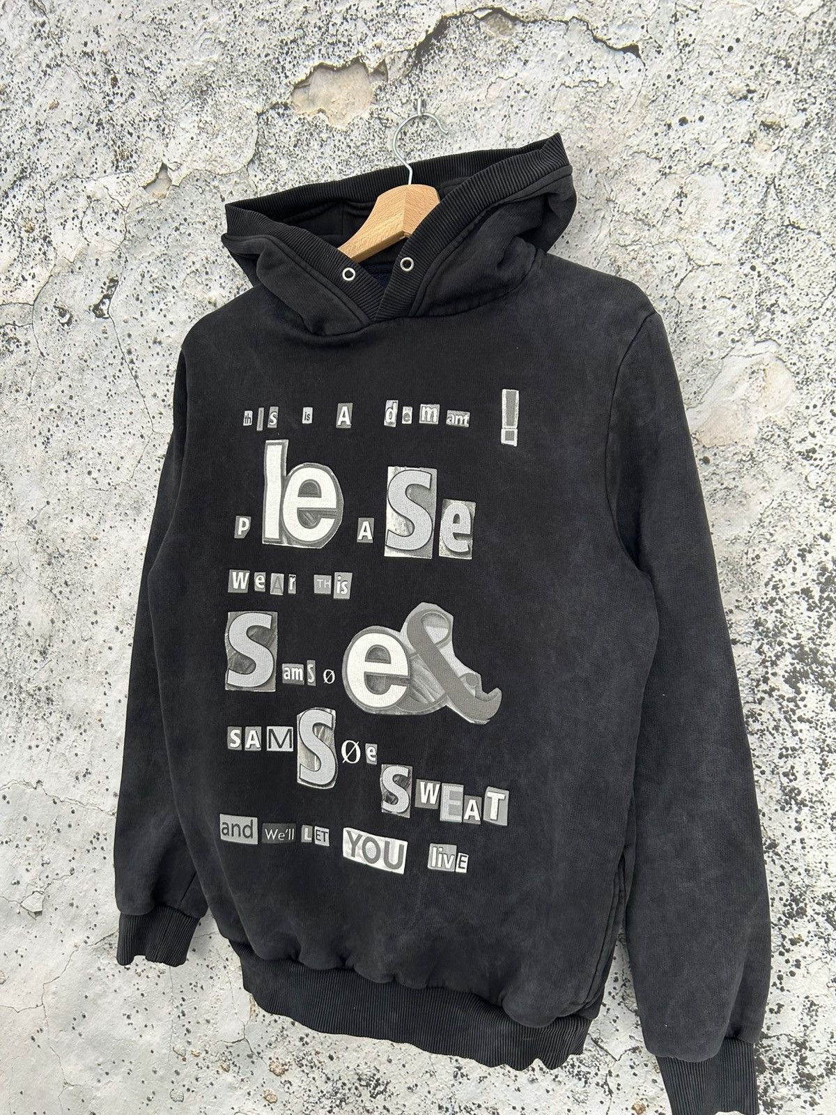 Samsoe Samsoe Samsoe Samsoe Scandi Baggy Hoodie Boxy Streetwear Hype Size US M / EU 48-50 / 2 - 2 Thumbnail