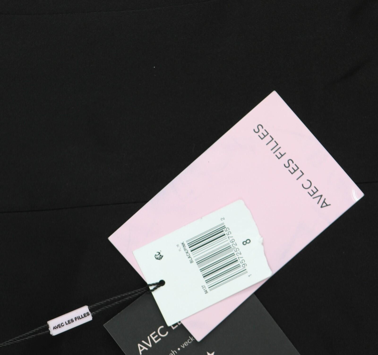 Other Nwt Avec Les Filles Sleeveless Mini Dress Black / Pink 8 Size M / US 6-8 / IT 42-44 - 3 Thumbnail
