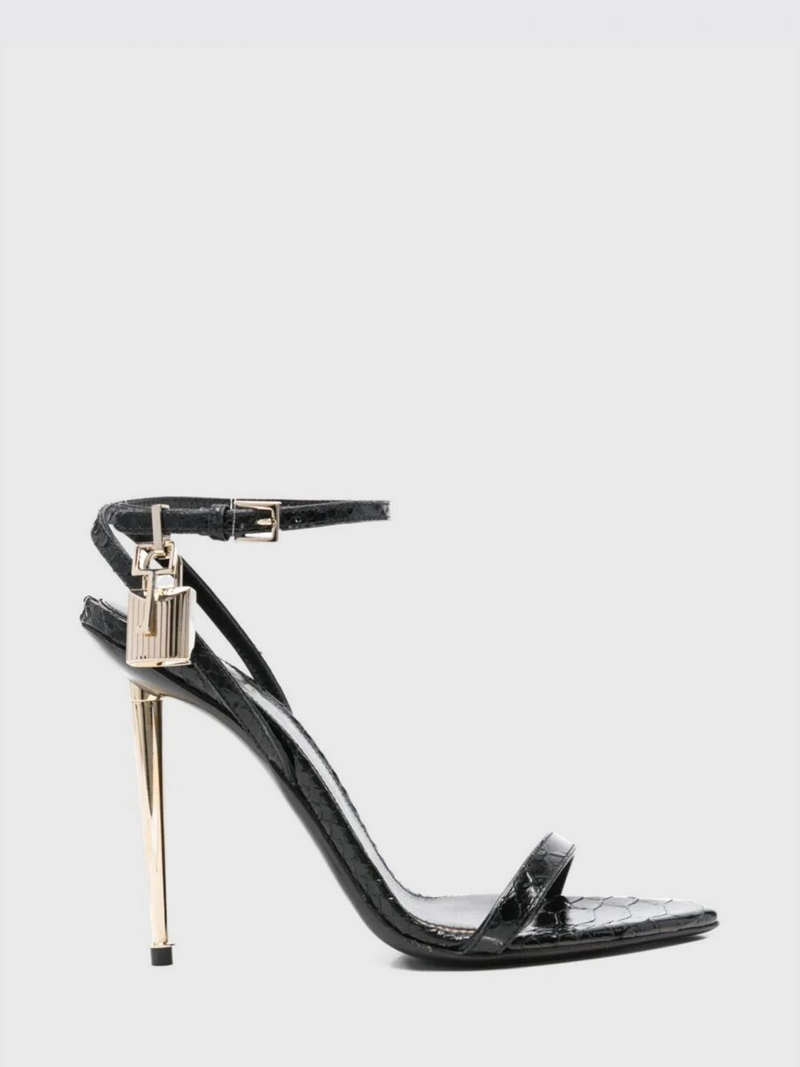 Tom Ford Tom Ford Heeled Sandal Woman Black Size US 10 / IT 40 - 1 Thumbnail