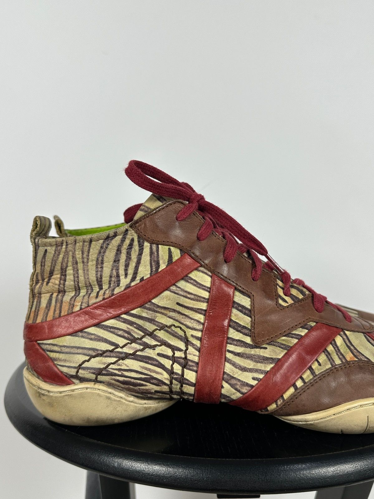 Marithe + Francois Girbaud 00s Vintage Marithé + François Girbaud High Top Sneakers Size US 7 / EU 40 - 13 Thumbnail
