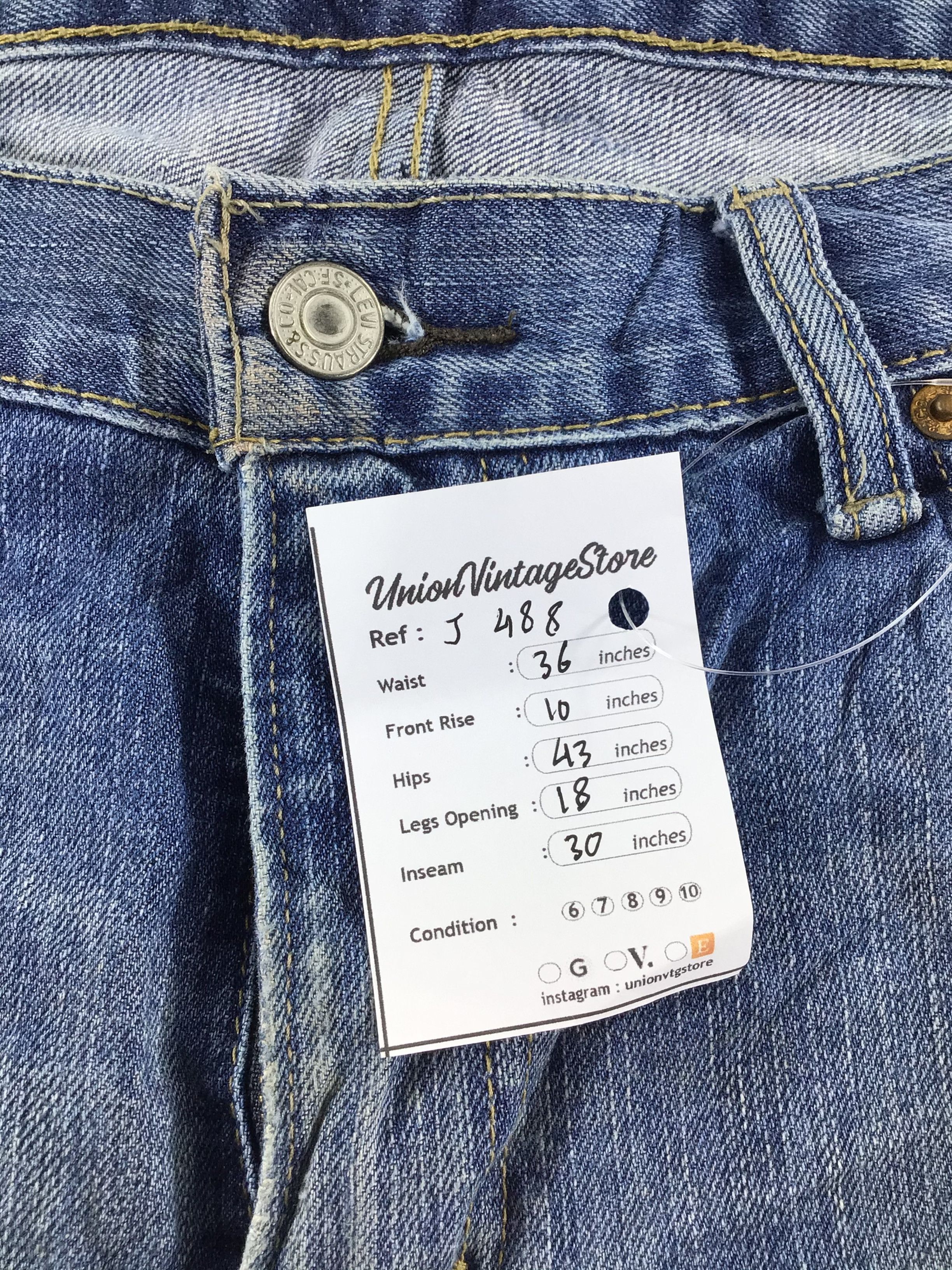 Levi's Vintage Levis 514 Jeans-J488 Size US 36 / EU 52 - 12 Thumbnail