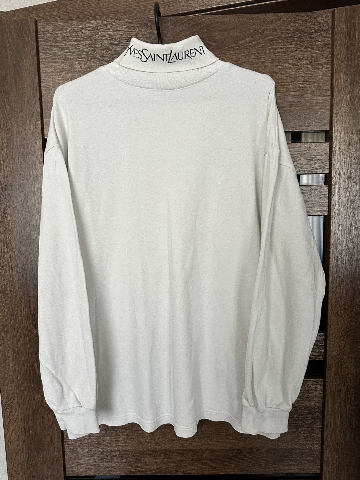 Yves Saint Laurent Yves Saint Laurent YSL Vintage Turtleneck Sweatshirt 90s Size US L / EU 52-54 / 3 - 1 Thumbnail