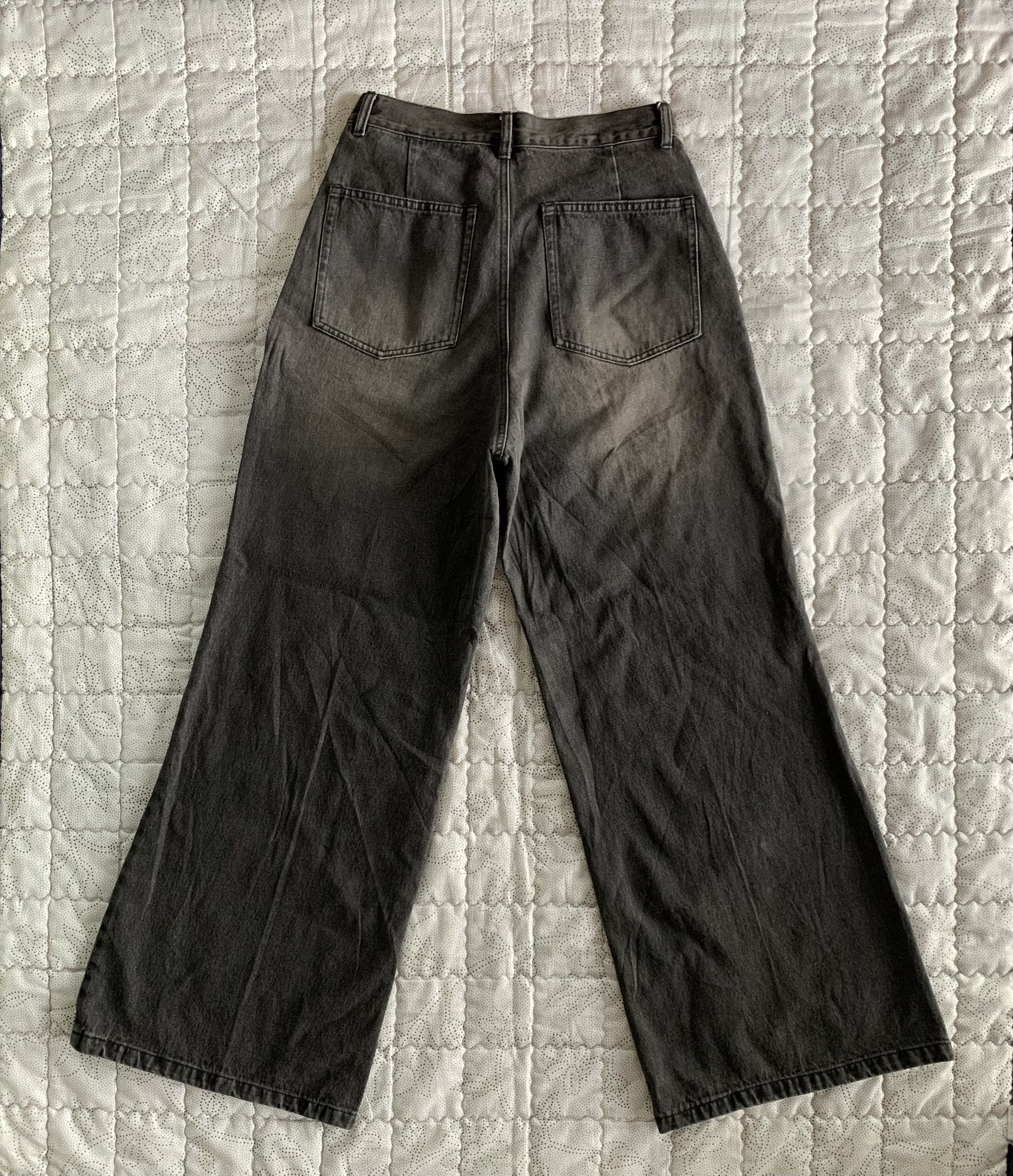 Japanese Brand Rare Mono Mart Baggy Wide Leg Jeans Japanese Brand Size US 27 - 9 Thumbnail