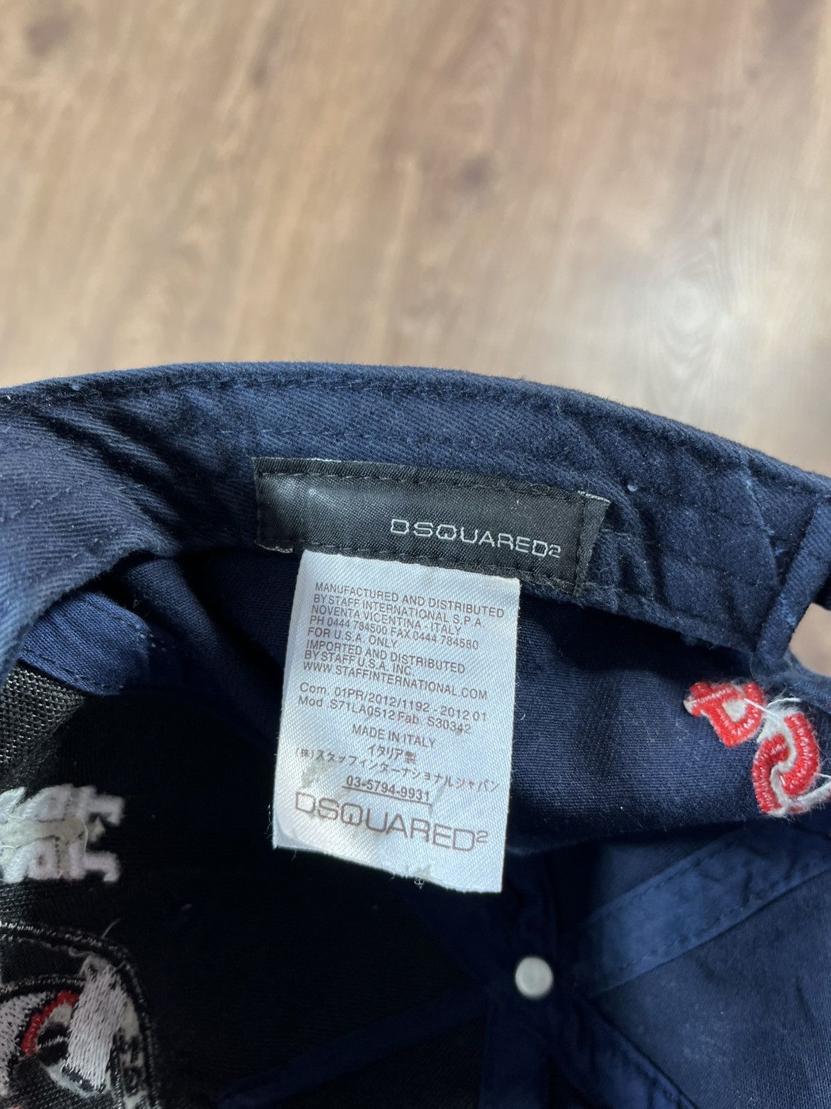 Dsquared2 × Vintage Lucky Twins Cap From Dsquared2 Very Rare Size ONE SIZE - 13 Thumbnail