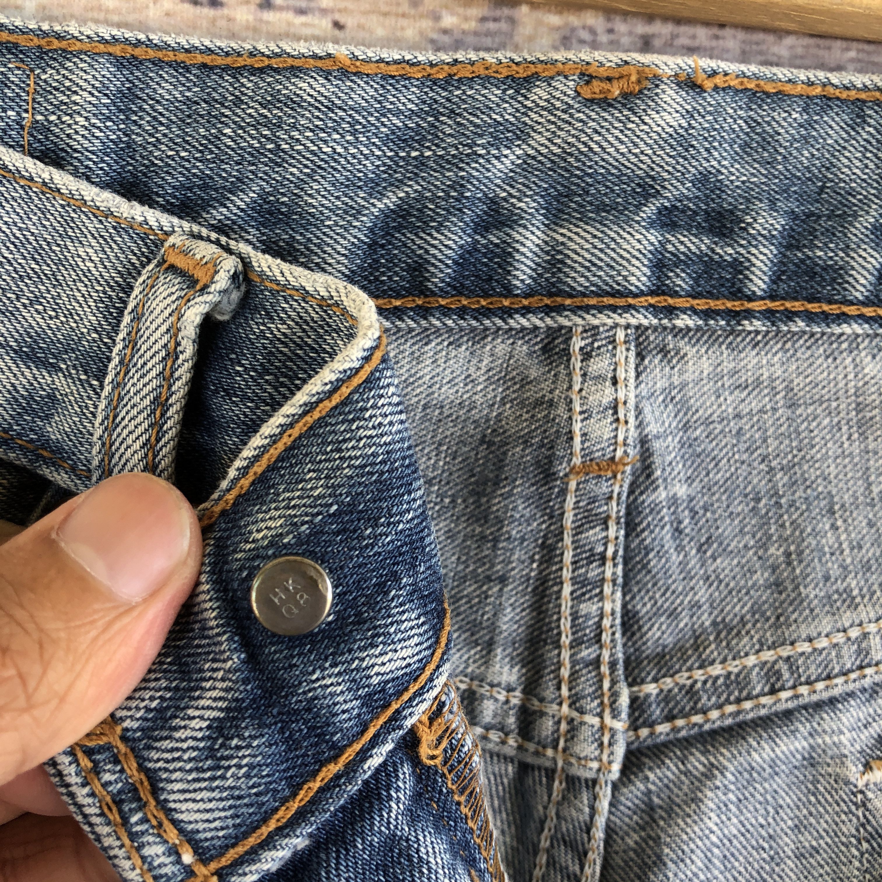 If Six Was Nine Vintage Levis 517 Boot Cut Jeans Flare Denim Wide Leg Pants Size US 32 / EU 48 - 7 Thumbnail