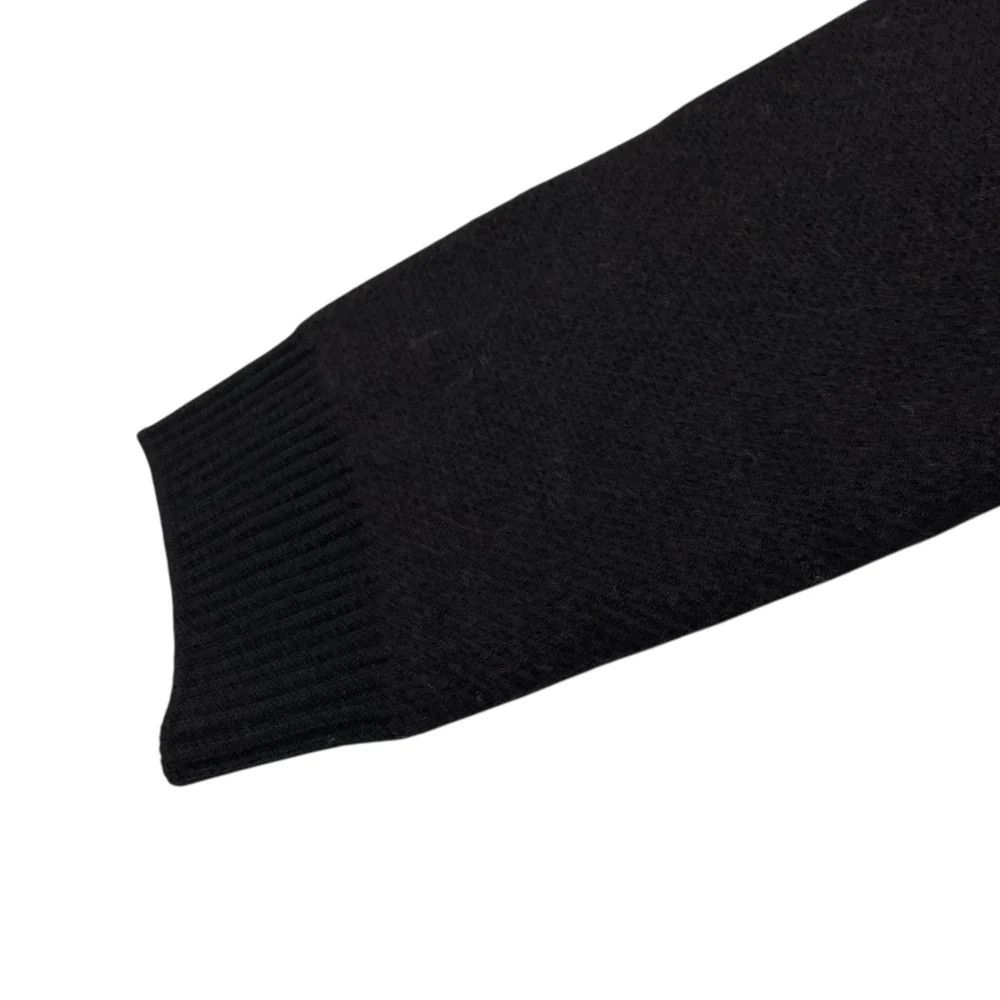Yohji Yamamoto Yohji Yamamoto pour homme/ WORMHOLE ROUNDNECK KNIT Size US L / EU 52-54 / 3 - 4 Thumbnail