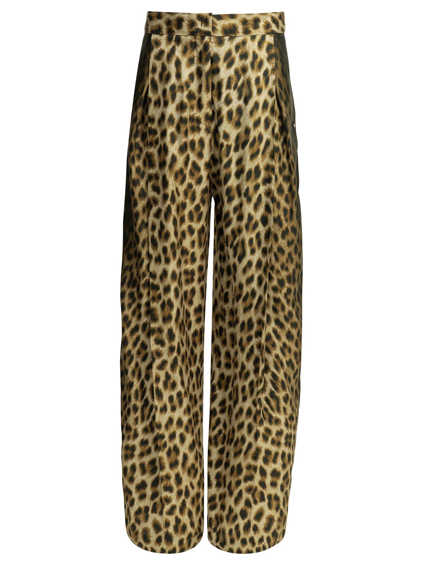Max Mara Casual Animal Pants Size 26" / US 2 / IT 38 - 1 Thumbnail