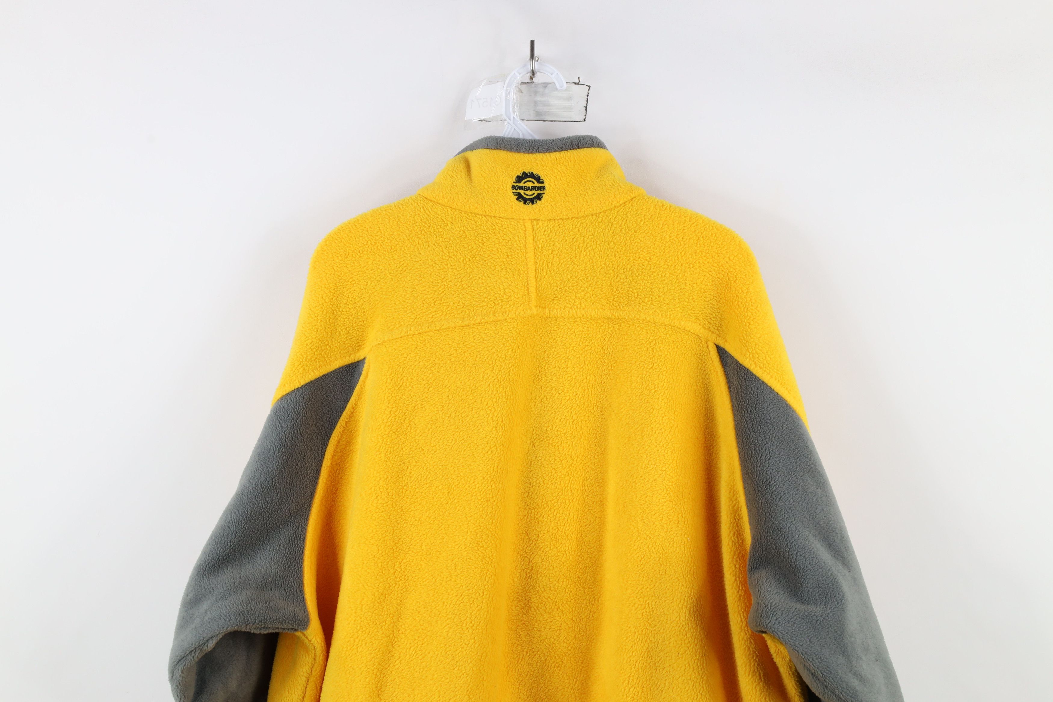 Vintage Vintage 90s Ski Doo Bombardier Racing Team Fleece Sweater Size US XL / EU 56 / 4 - 13 Thumbnail