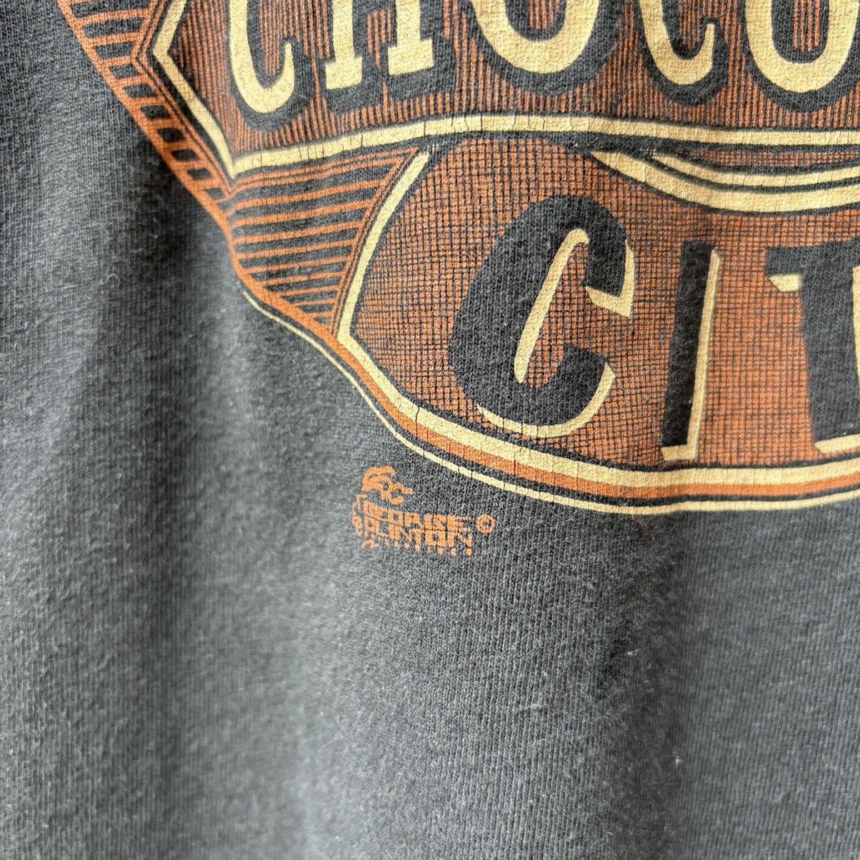 Band Tees × Vintage Vintage Parliament Chocolate City Album Tee Size US L / EU 52-54 / 3 - 4 Thumbnail