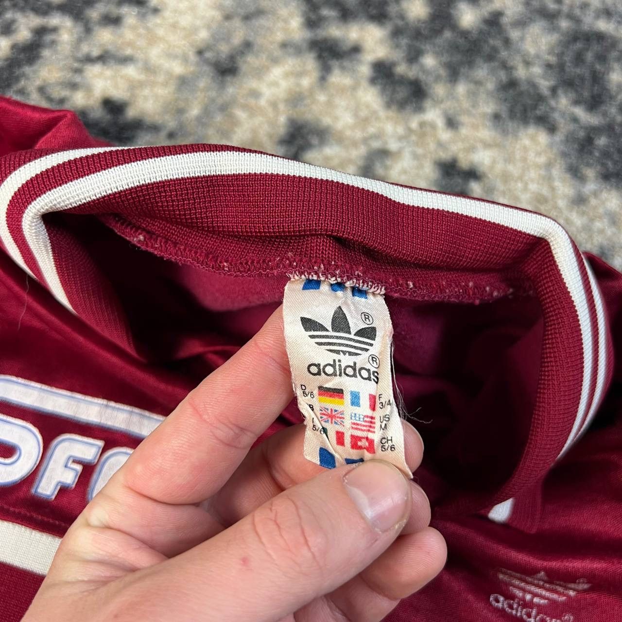 Adidas Servette 1983-86 Adidas West Germany Vintage Football Shirt Size US M / EU 48-50 / 2 - 6 Thumbnail