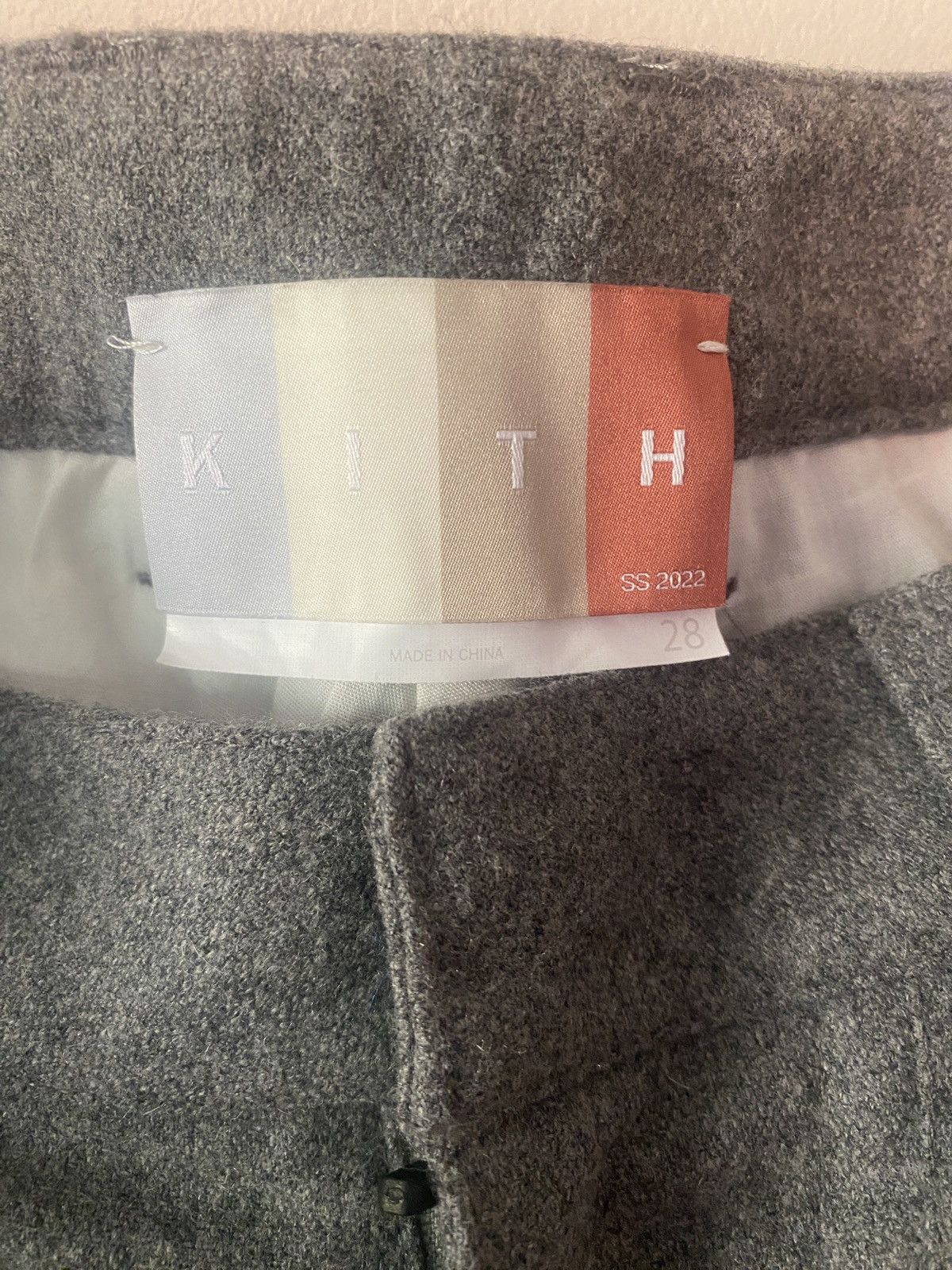 Kith Kith Grey Wool Cargo Pants Size US 28 / EU 44 - 3 Thumbnail