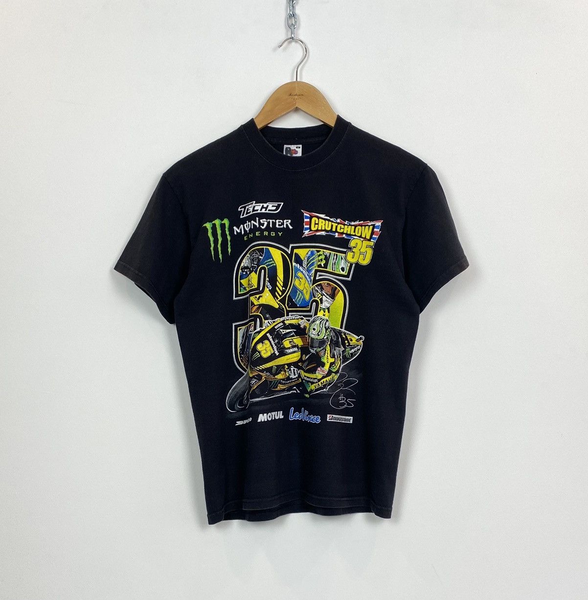Vintage Crutchlow 35 Monster Energy Tech 3 Superbike T-Shirt Black Size US M / EU 48-50 / 2 - 1 Thumbnail