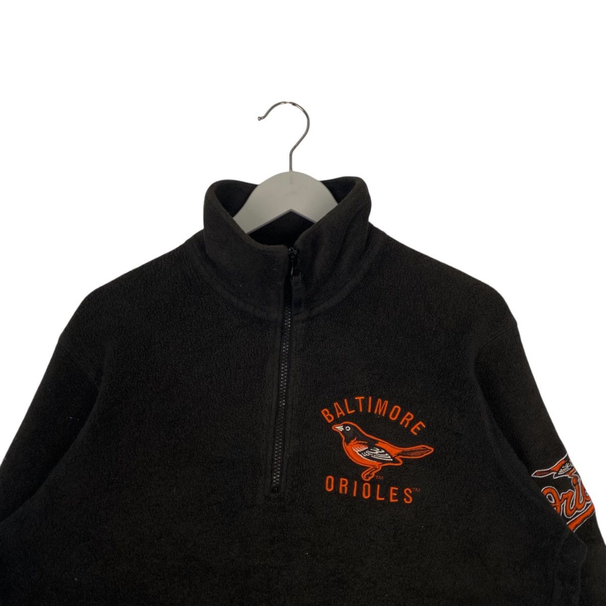 Other Vintage Baltimore Orioles Fleece Quater Zip Black Size L Size US L / EU 52-54 / 3 - 4 Thumbnail