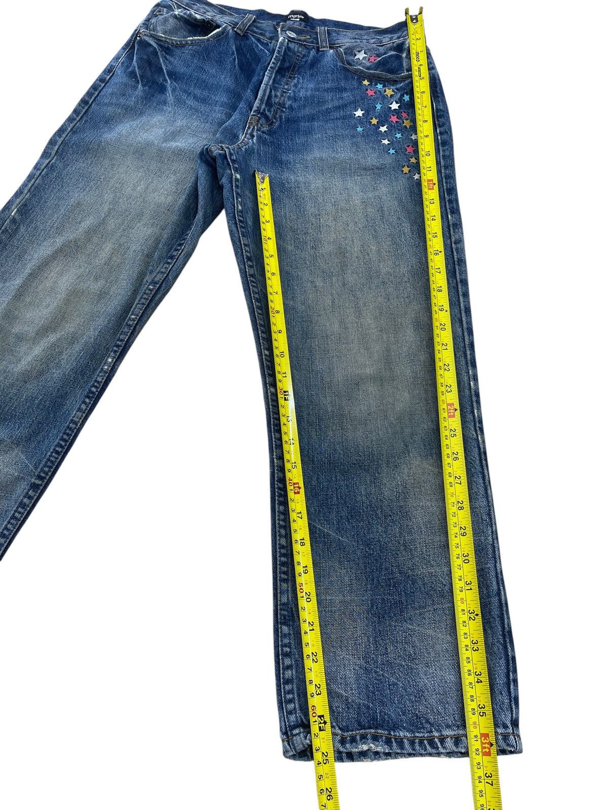 Japanese Brand Japanese Brand Mud Wash Style Baggy Jeans Size US 30 / EU 46 - 8 Thumbnail