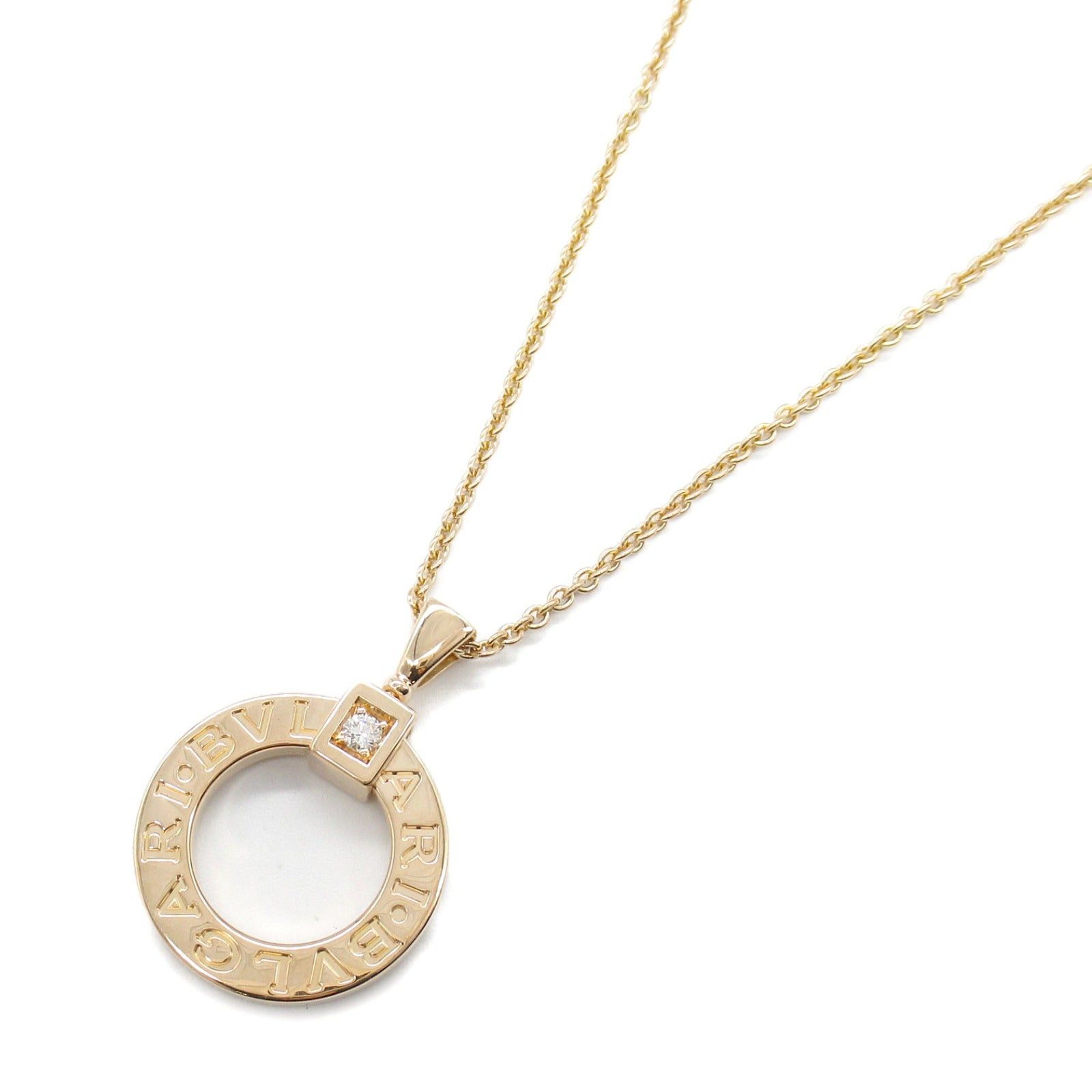 Bvlgari Bvlgari Bulgari Diamond Necklace K18Pg (Pink Gold) Clear Size ONE SIZE - 1 Thumbnail