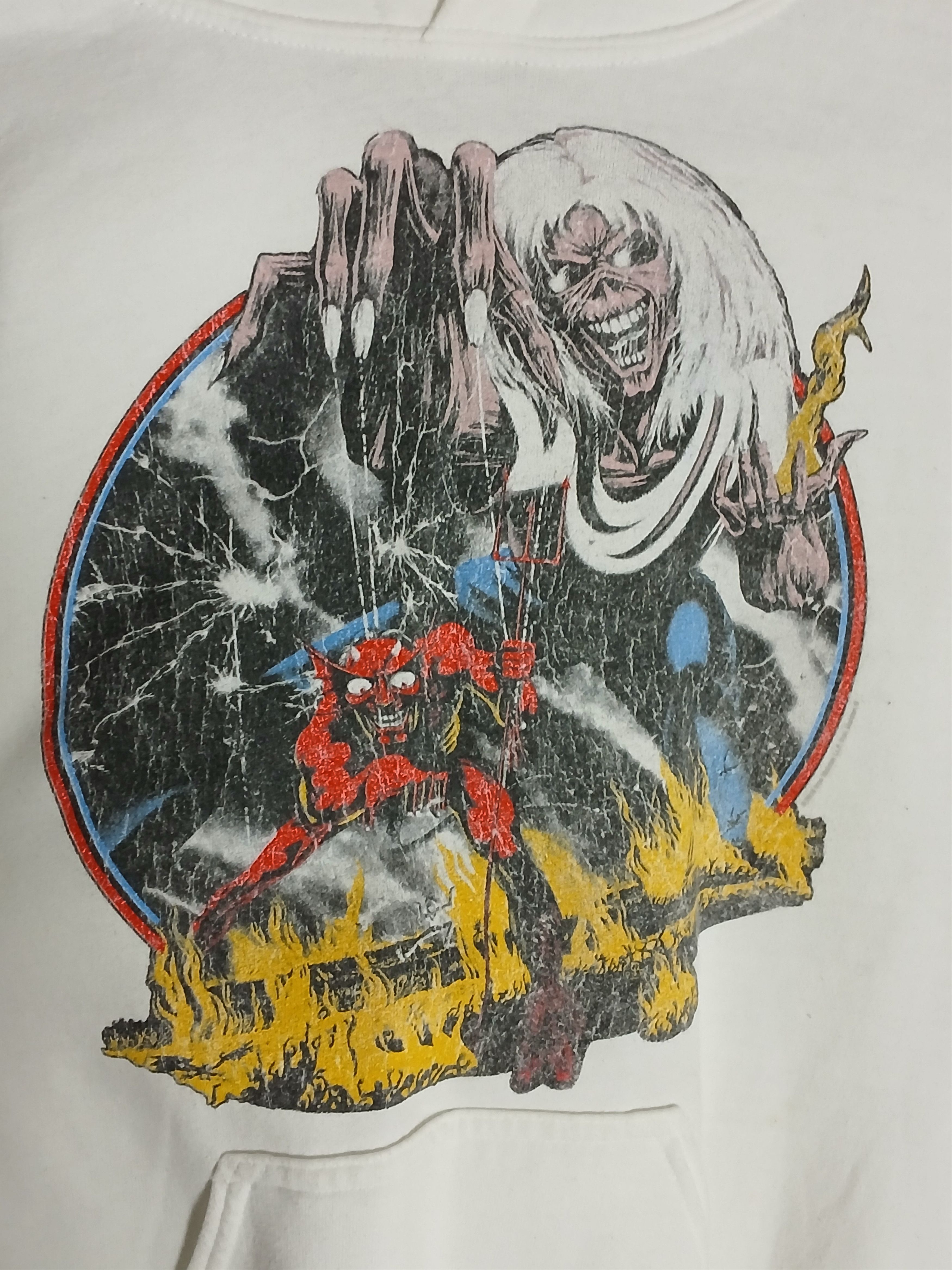 Band Tees Iron Maiden The Number Of The Beast Hoodie Size US S / EU 44-46 / 1 - 3 Thumbnail