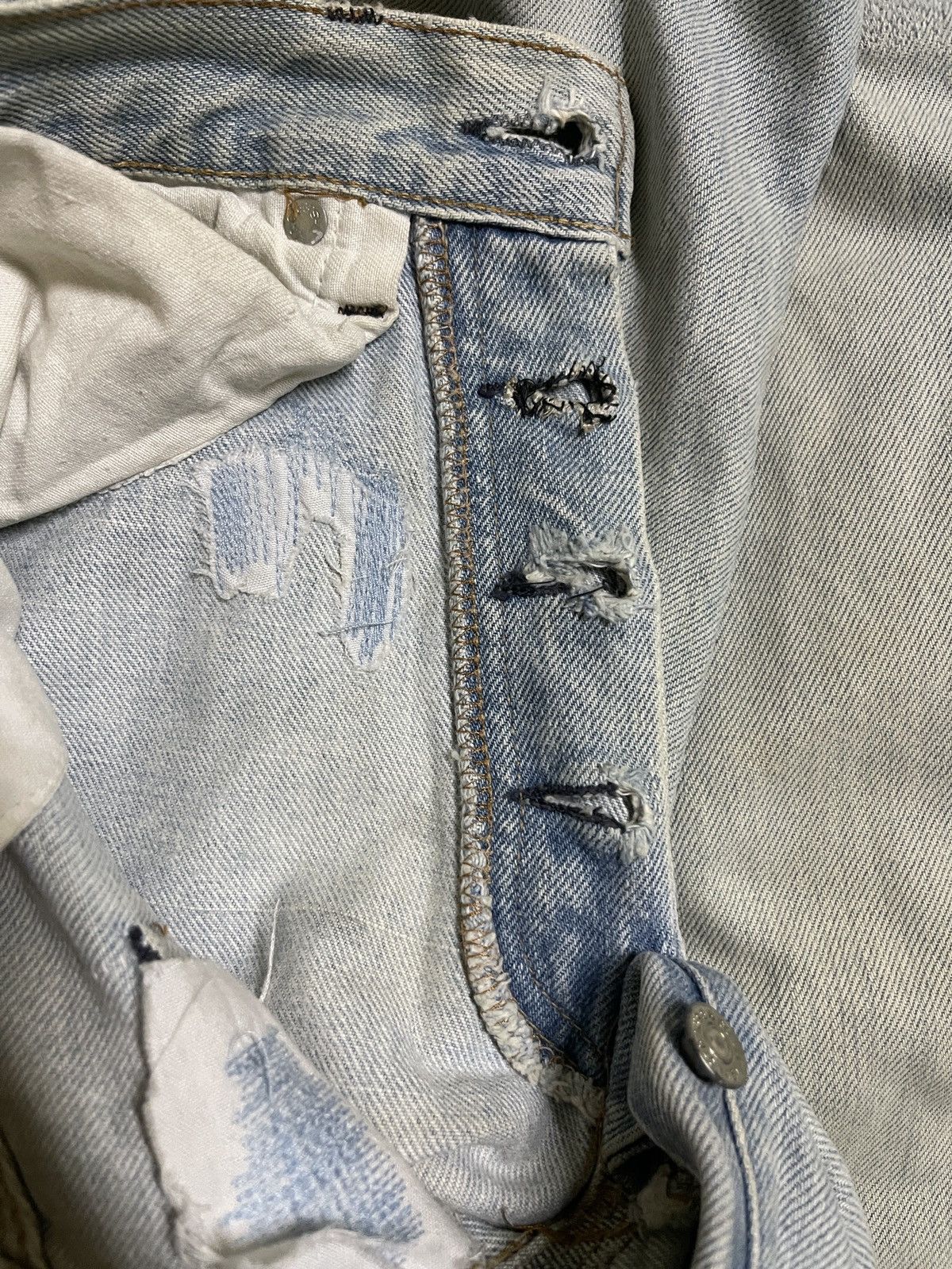 Levi's × Vintage Vintage 70s Levis 501 Redline #6 Selvedge Size US 27 - 16 Thumbnail