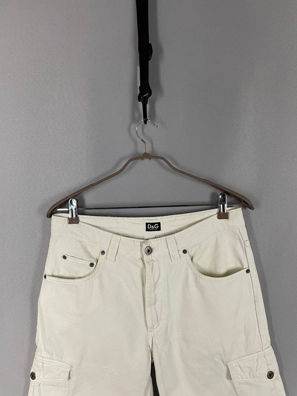 Dolce & Gabbana Dolce&Gabbana Shorts Denim White Size US 33 - 4 Thumbnail