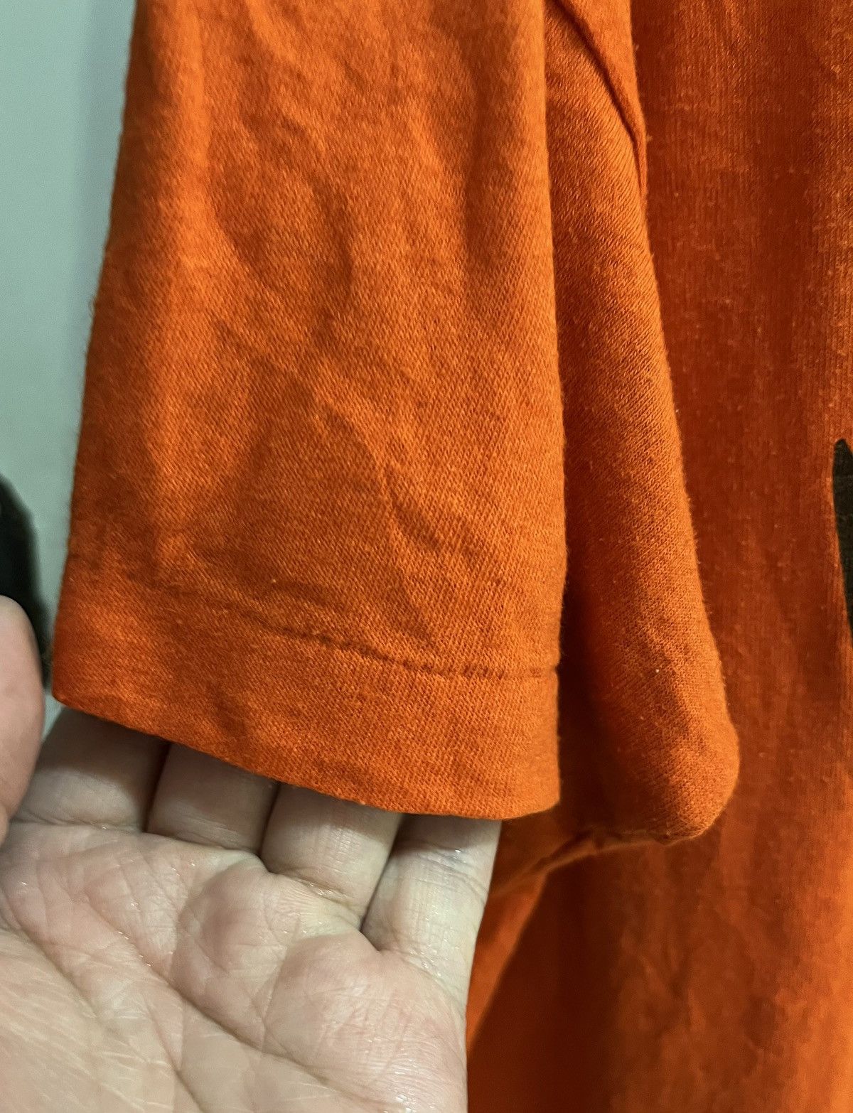 Vintage Vintage 80s Halloween Pumpkin Single Stitch Tshirt Size US XL / EU 56 / 4 - 6 Thumbnail