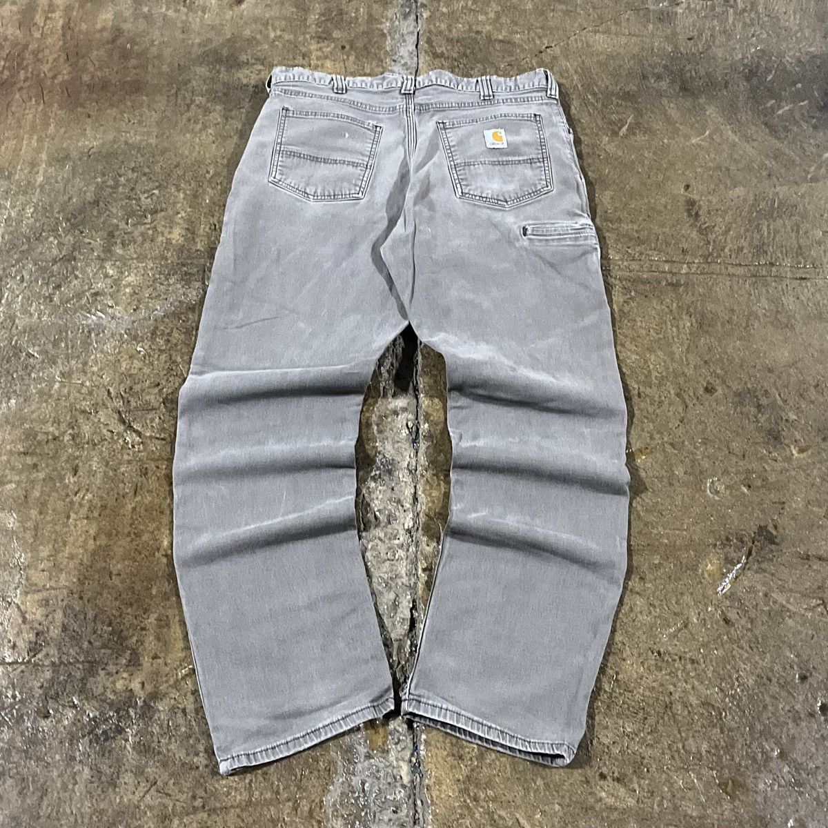 Carhartt × Vintage Crazy Vintage Carhartt Carpenter Pants Faded Workwear Skater Size US 36 / EU 52 - 1 Thumbnail