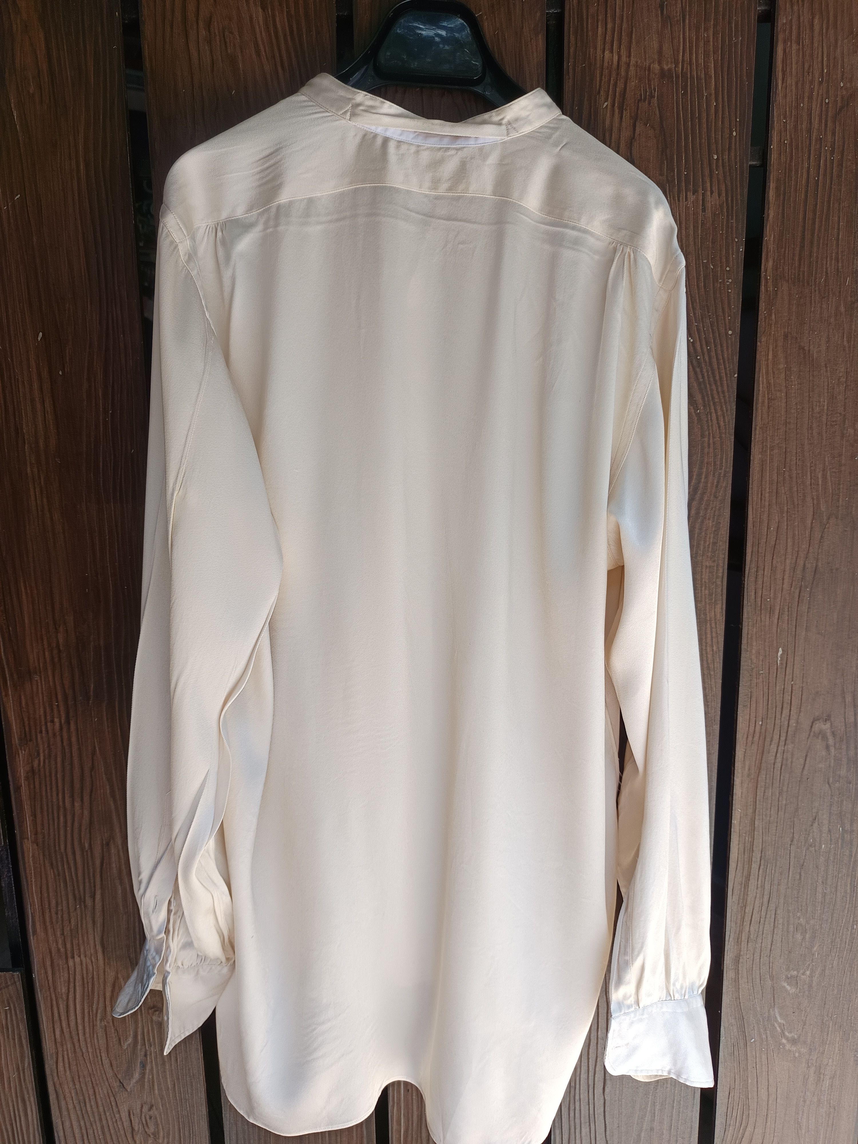 Gucci 90s tomford gucci silk setta blouse Size L / US 10 / IT 46 - 2 Thumbnail