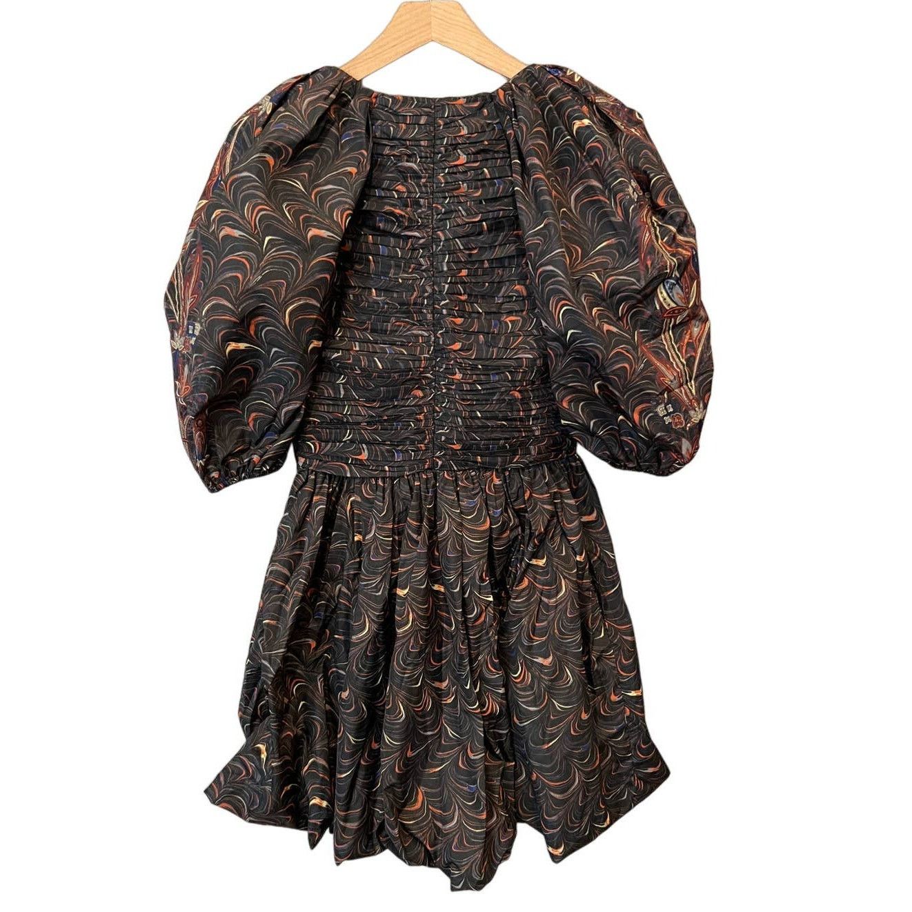Ulla Johnson NWT ULLA JOHNSON Gwen Elbow Puff-sleeve Mini Dress Size 2 Size XS / US 0-2 / IT 36-38 - 4 Thumbnail