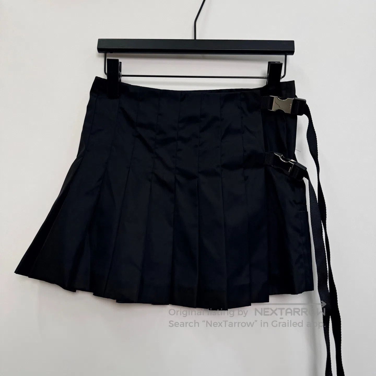Prada Prada Lightweight Recycled Nylon Wrap Skirt| Size 37" - 1 Thumbnail