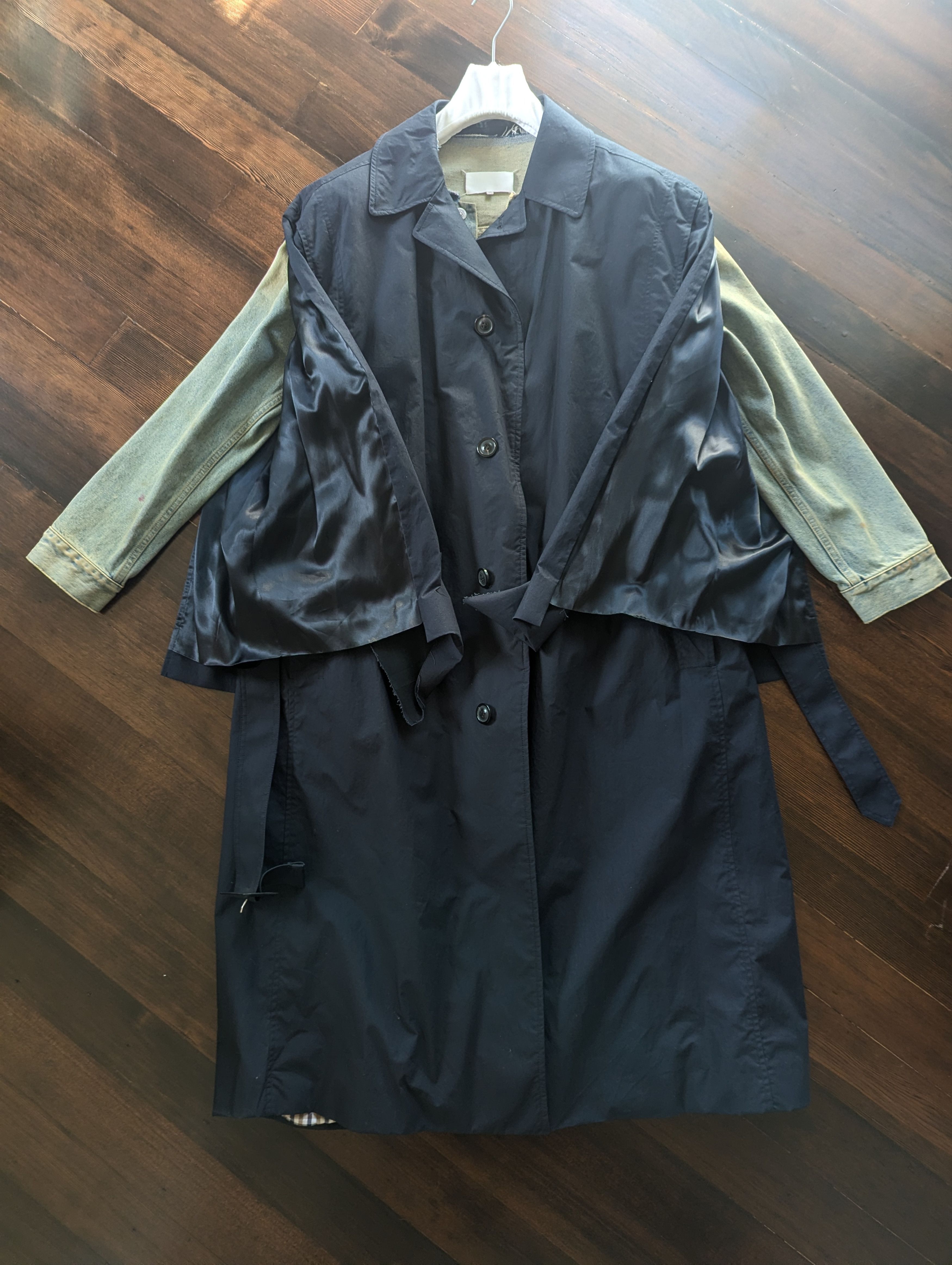 Maison Margiela Margiela SS22 Tromp L'Oeil Overcoat Size US M / EU 48-50 / 2 - 2 Thumbnail
