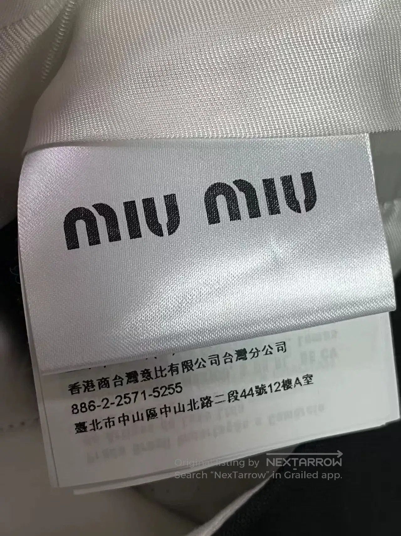 Miu Miu Miu Miu Wool Straight. Size 41" - 6 Thumbnail