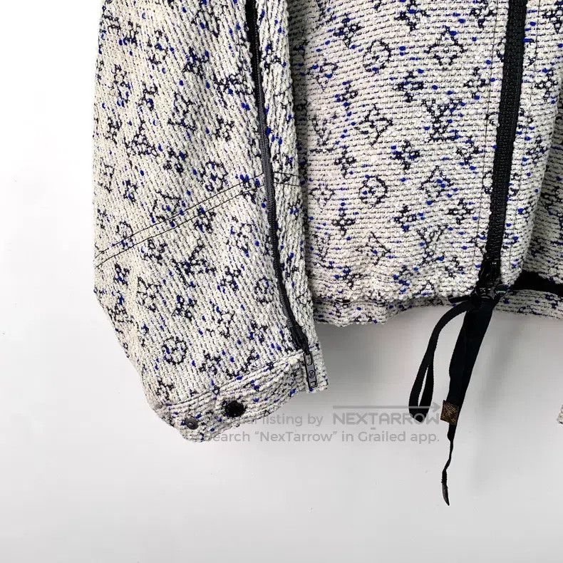 Louis Vuitton Louis Vuitton Color-block logo, full print, zip-up, long-s Size XS / US 0-2 / IT 36-38 - 4 Thumbnail