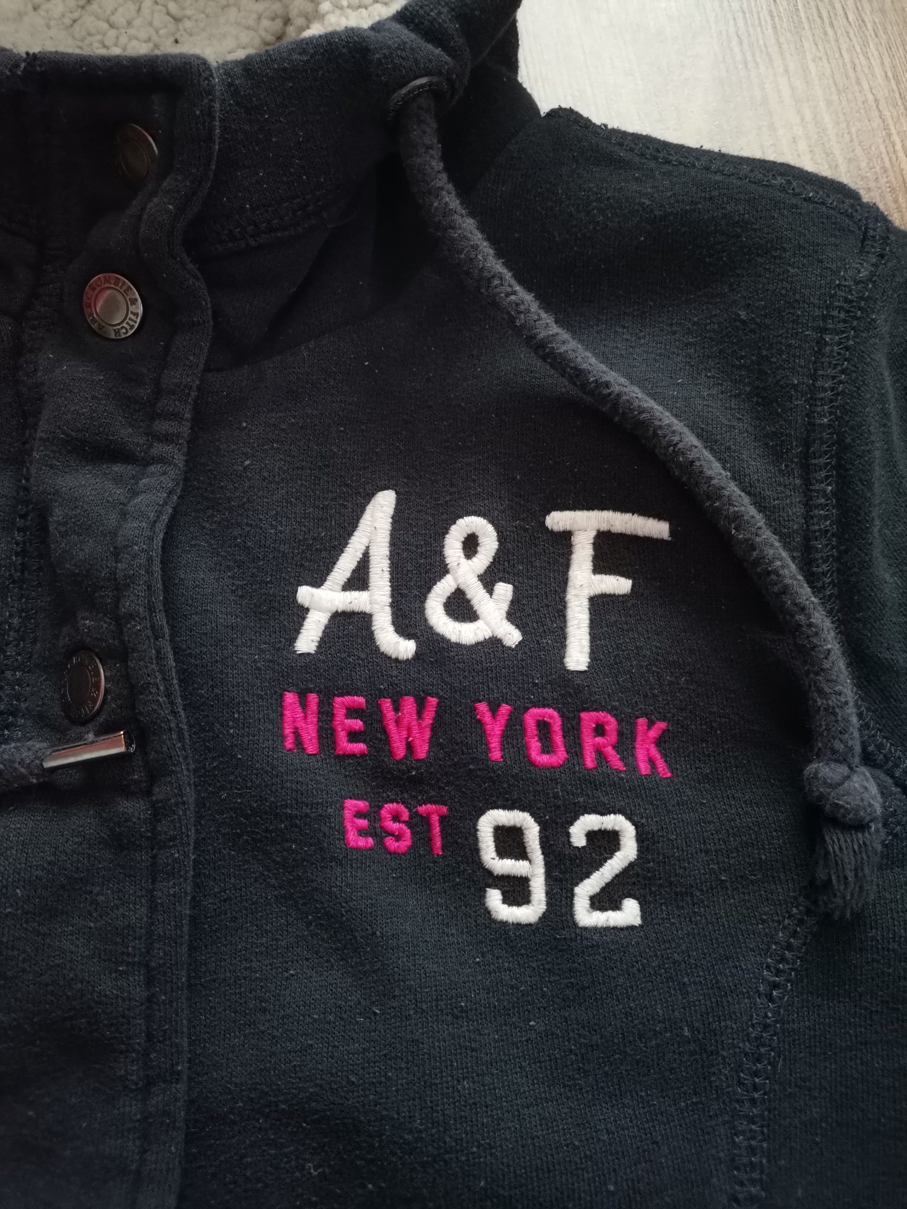 Abercrombie & Fitch Abercrombie & Fitch Women's Zip Up Sherpa Hoodie Size S / US 4 / IT 40 - 2 Thumbnail