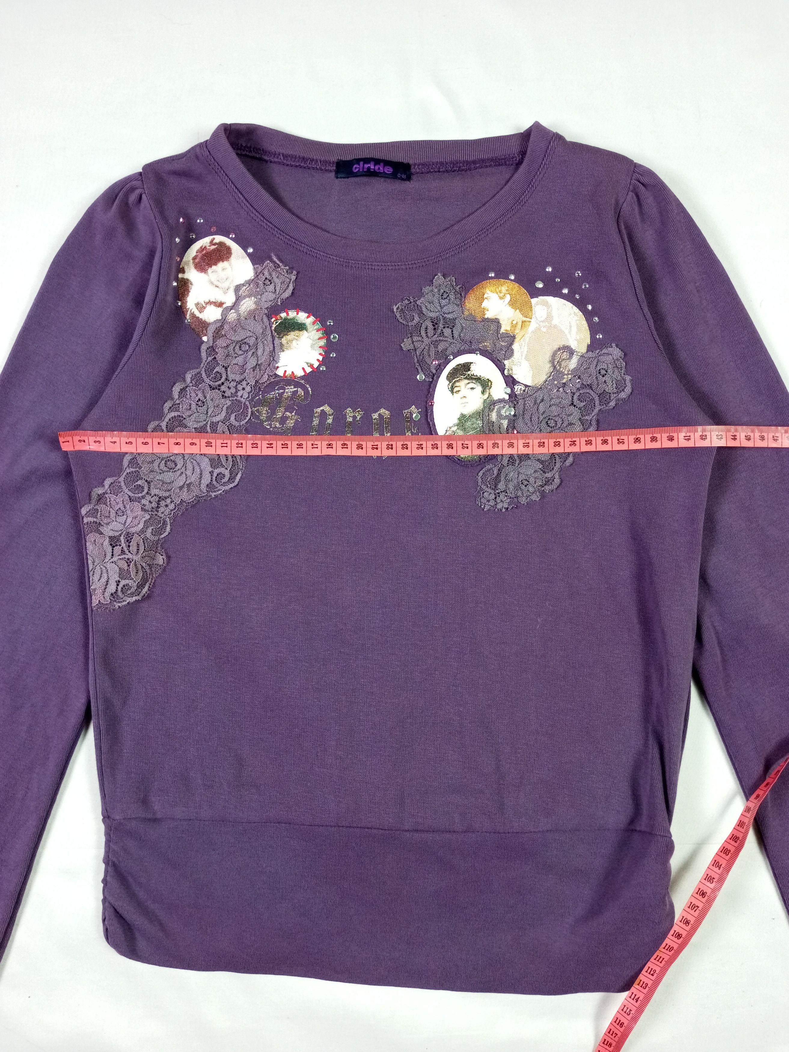 If Six Was Nine Vintage y2k CLRIDE Japanese Brand Long Sleeve T shirt Size M / US 6-8 / IT 42-44 - 11 Thumbnail